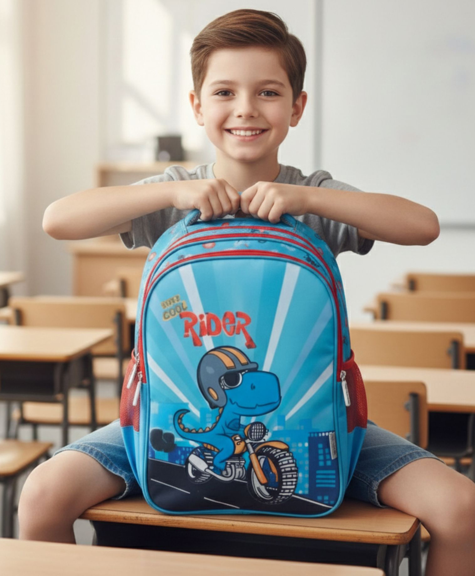 VISMIINTREND Elementary School Bag - Height 16 Inches-picture-13