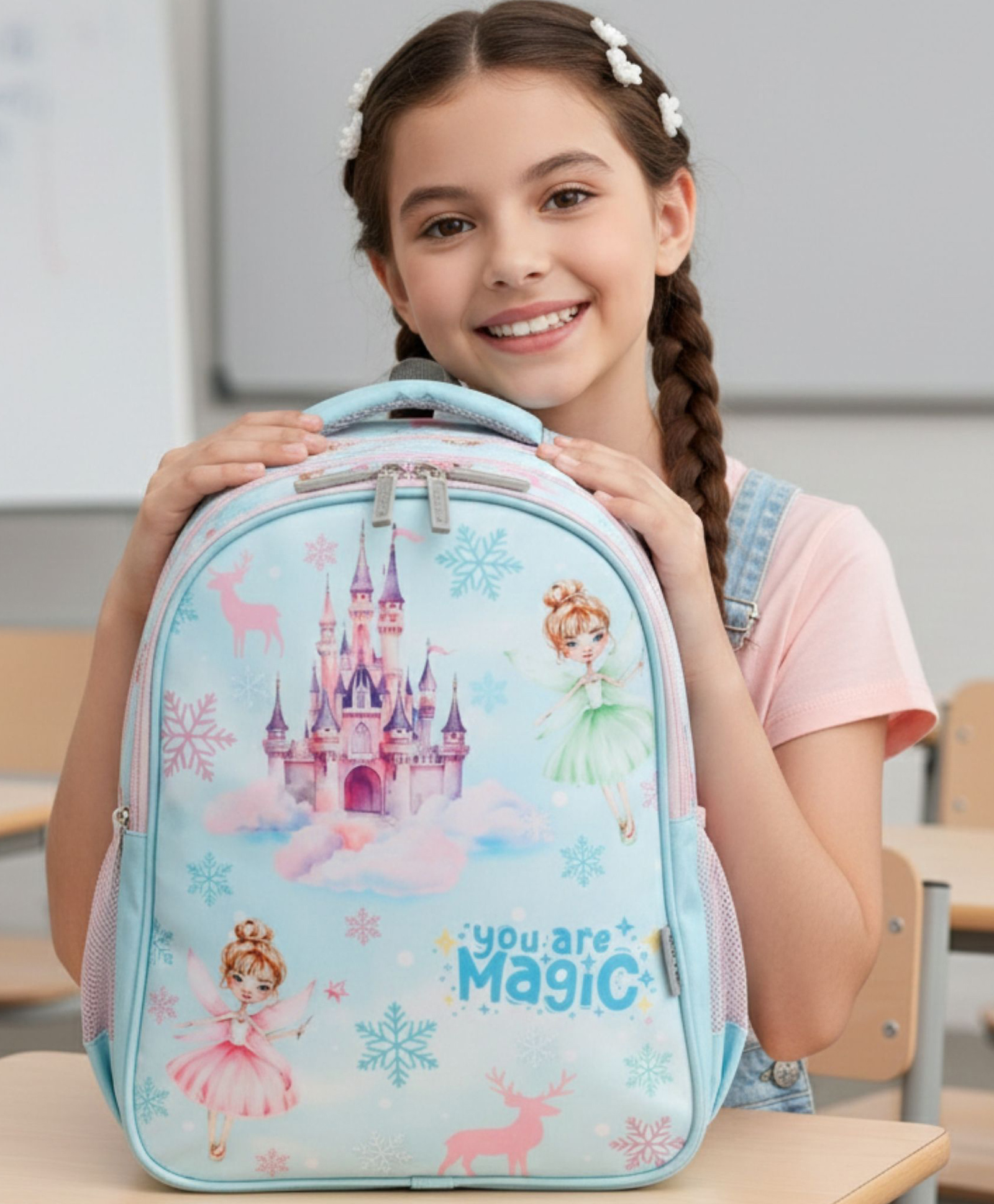 VISMIINTREND Elementary School Bag - Height 16 Inches-picture-13
