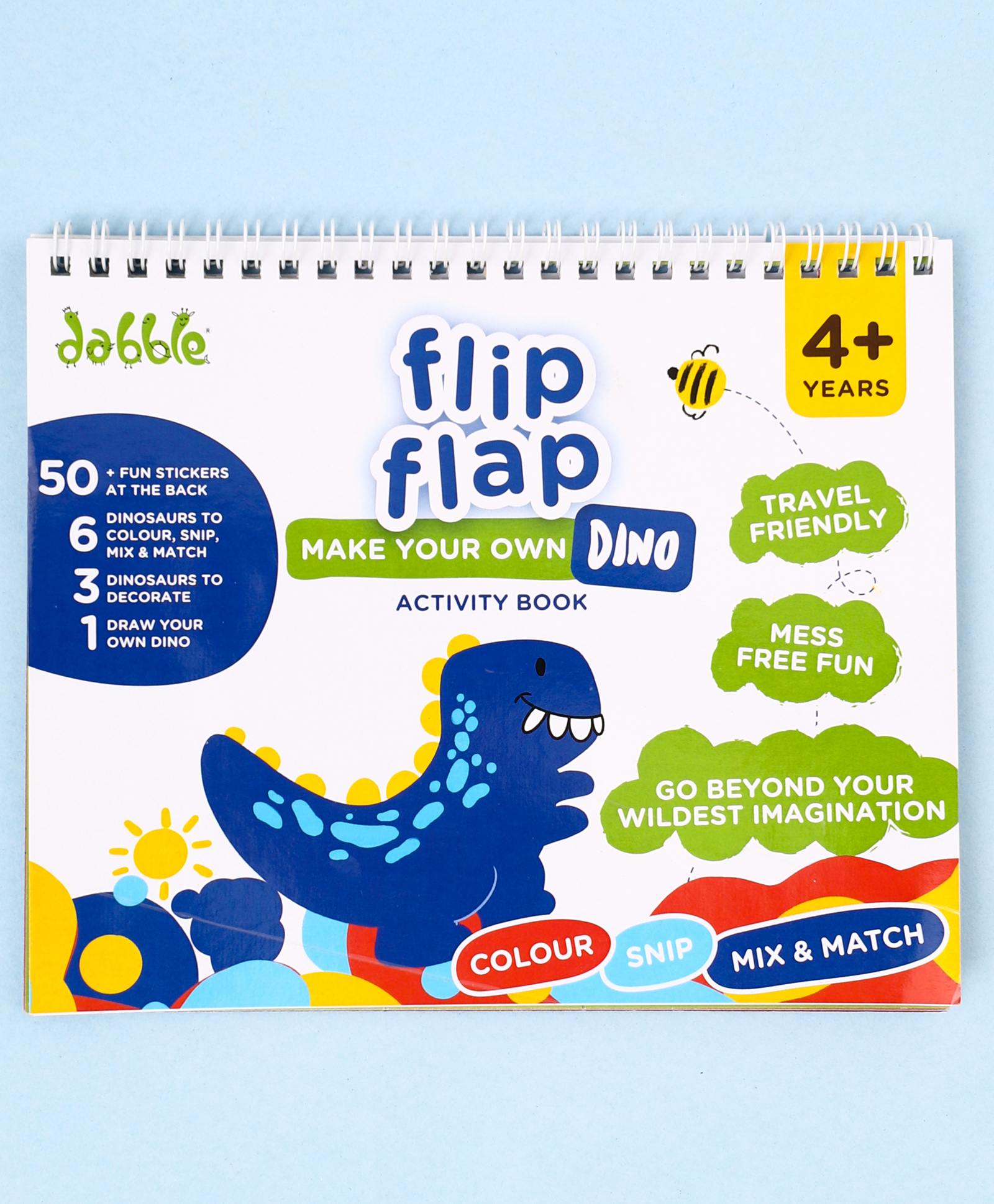 Dabble Flip Flap Make your own Dinosaur - 13 pages-picture-14