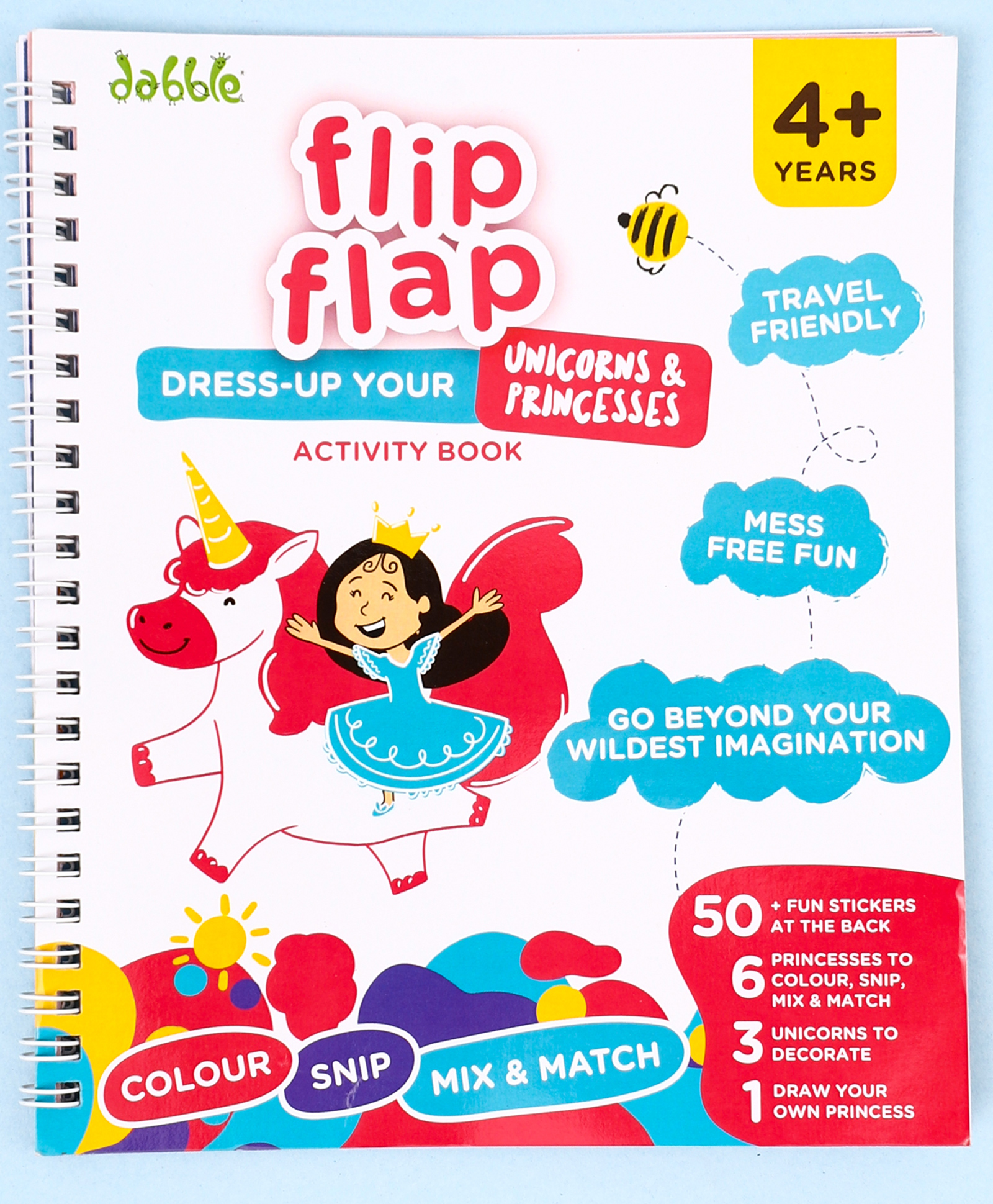 Dabble Flip Flap Make your own Unicorn & Princesses - 13 pages-picture-24