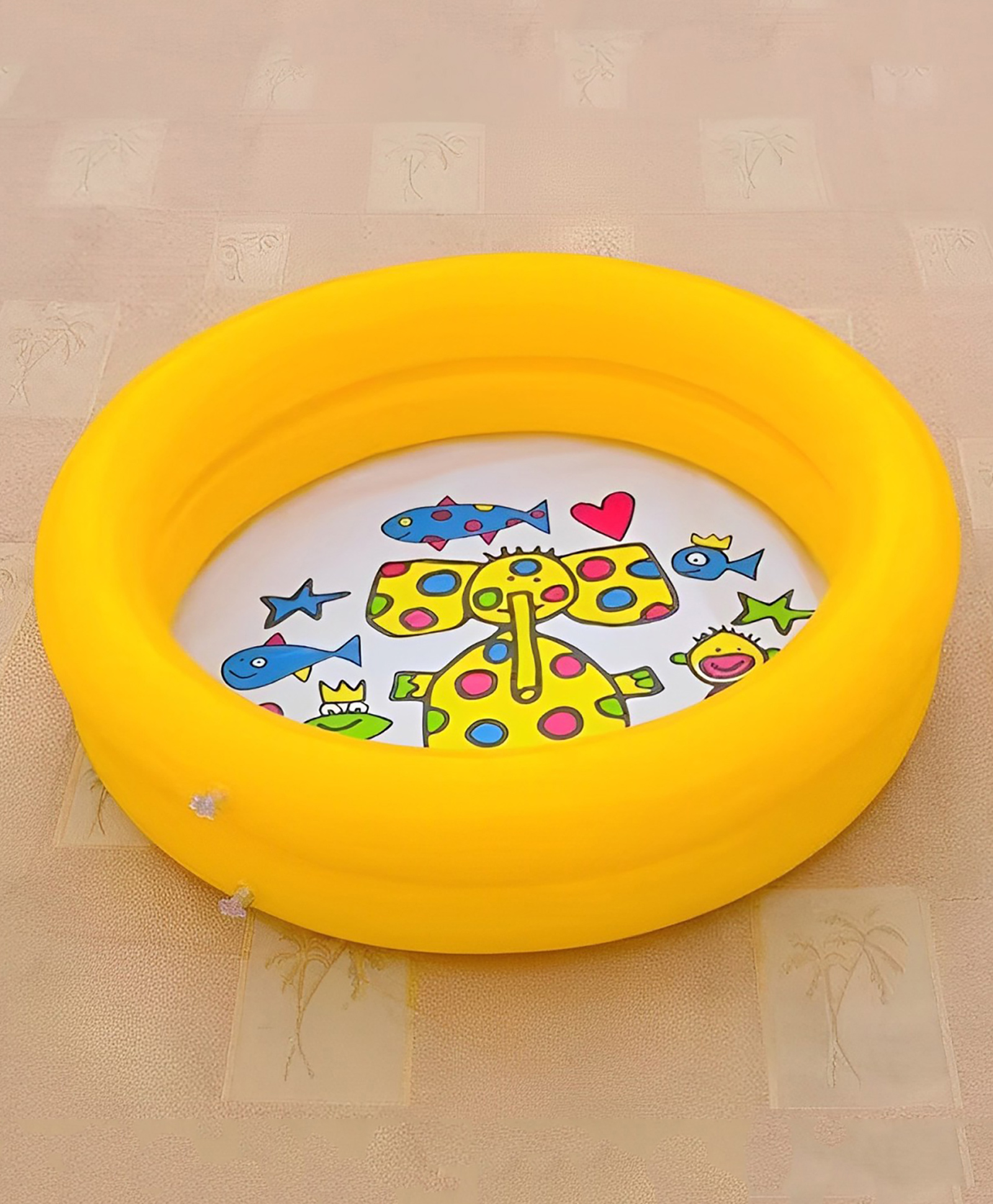 SYGA Inflatable Baby Swimming Pool - Thickened PVC Ocean Ball Pool for Indoor Home Water Play, Perfect for Children Under 3 Years Old (Yellow)-image-34