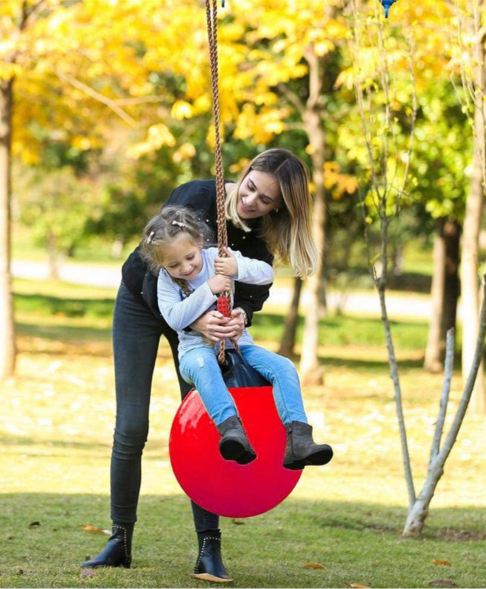 Hop N Play Heavy Duty Jumbo Buoy Inflatable Ball Swing for kids-image-42