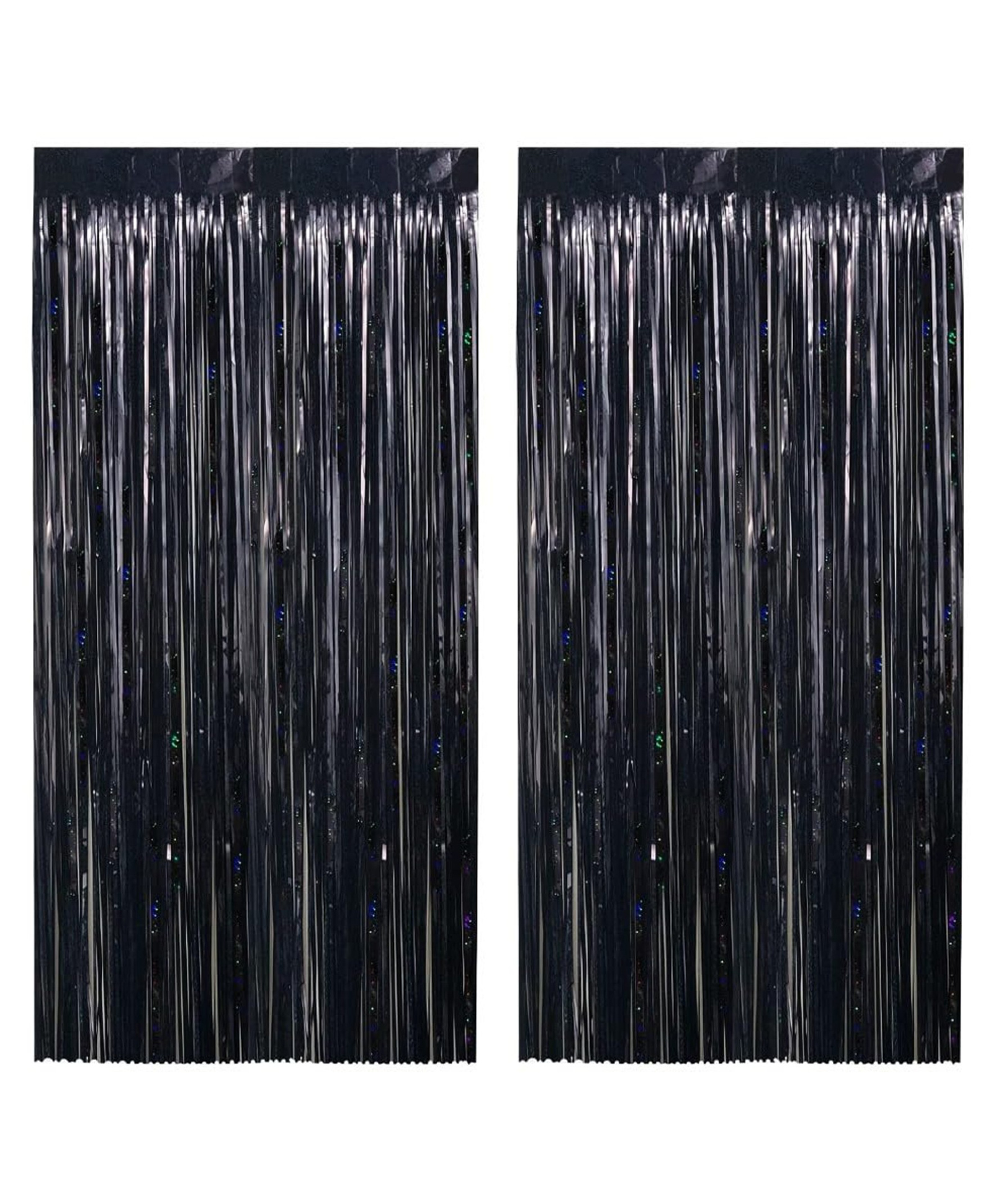 Bubble Trouble 2Pcs Photo Booth Backdrops Foil Curtains Backdrop Curtains Door Fringe Curtains-image-3