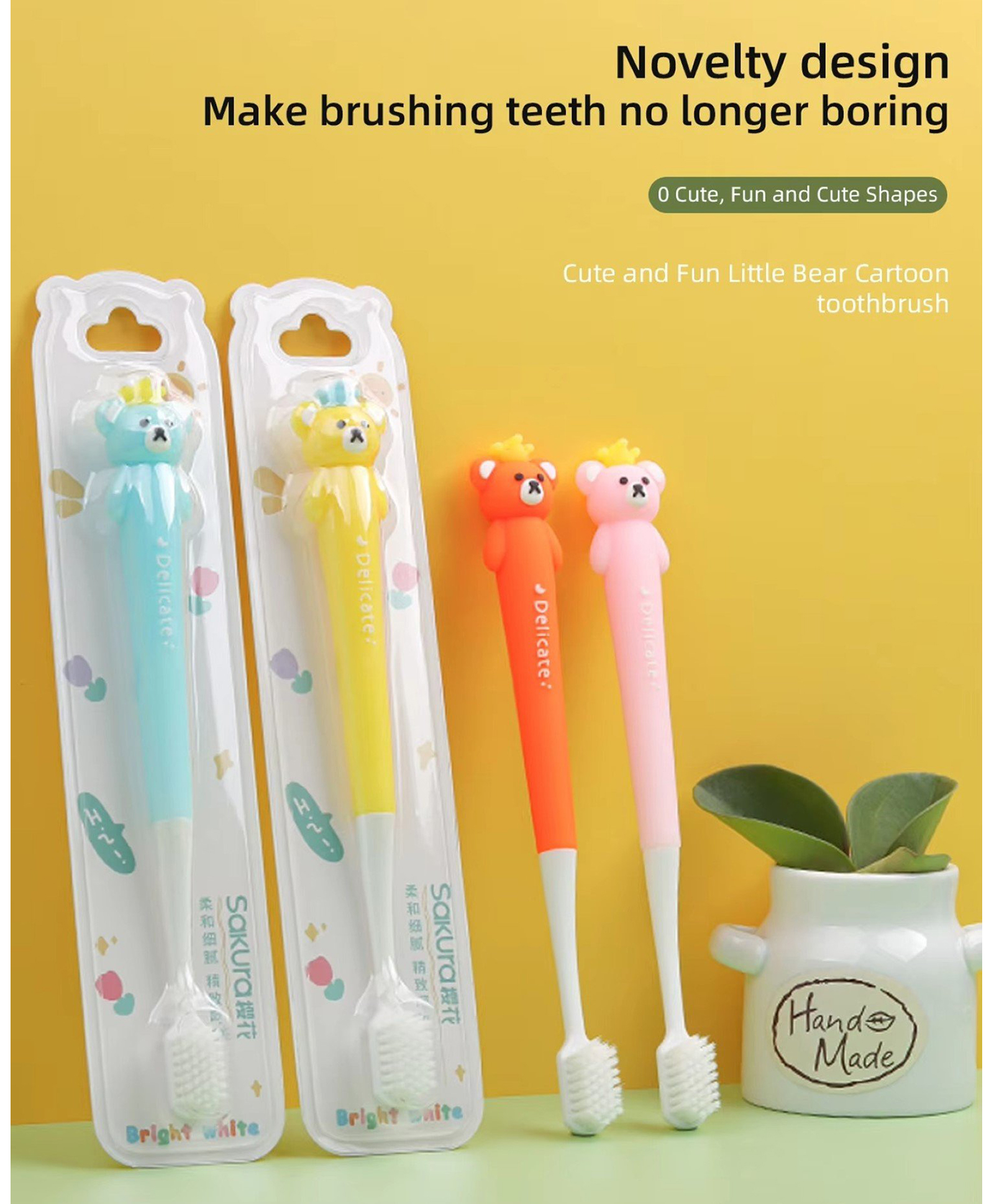 Luvlittle Ultra soft Nano Bristles ToothBrush For boy and girl - Colour May Vary-image-43