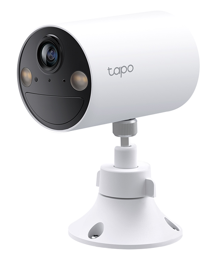 TP-Link Tapo C410 Smart Security Camera, 2K 3MP, 1296p, Colour Night Vision, Wire-Free Indoor/Outdoor, 6400mAh Non-Removable Battery, Two-Way Audio, Alexa & Google Assistant, 2.4 GHz Wi-Fi (White)