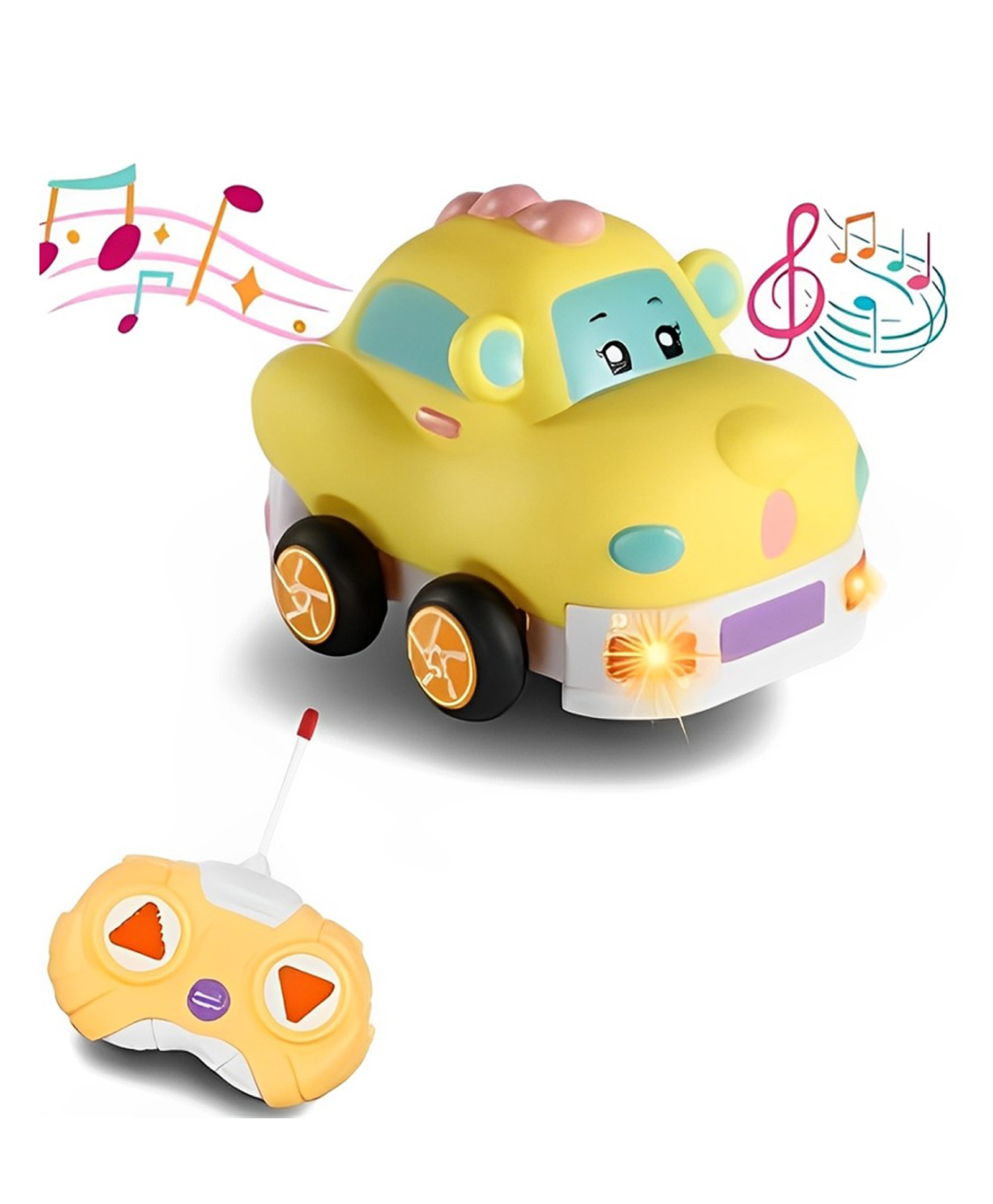 Happy Hues Cute Cartoon Remote Control Car-picture-24