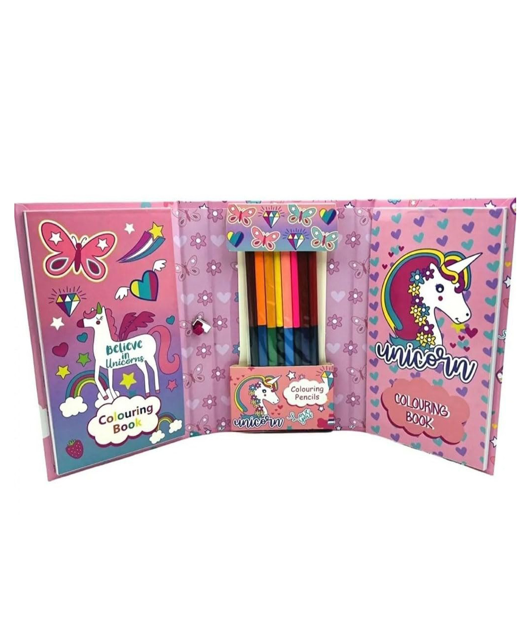 Azhari 3 in 1 Coloring Book for Kids with 60 Sheet Pads Filled With Creative Colouring designs, 8 Colouring Pencil Art and Craft Drawing Color Book Set for Kids- Design & Print May Vary-image-33