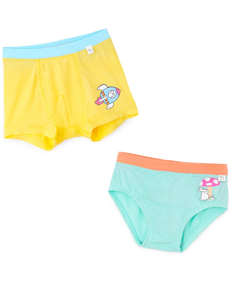 SuperBottoms Pack Of 2 Supersoft Boy Brief & Trunk 3X Soft, Stretchy & Breathable - Multicolor-picture-19