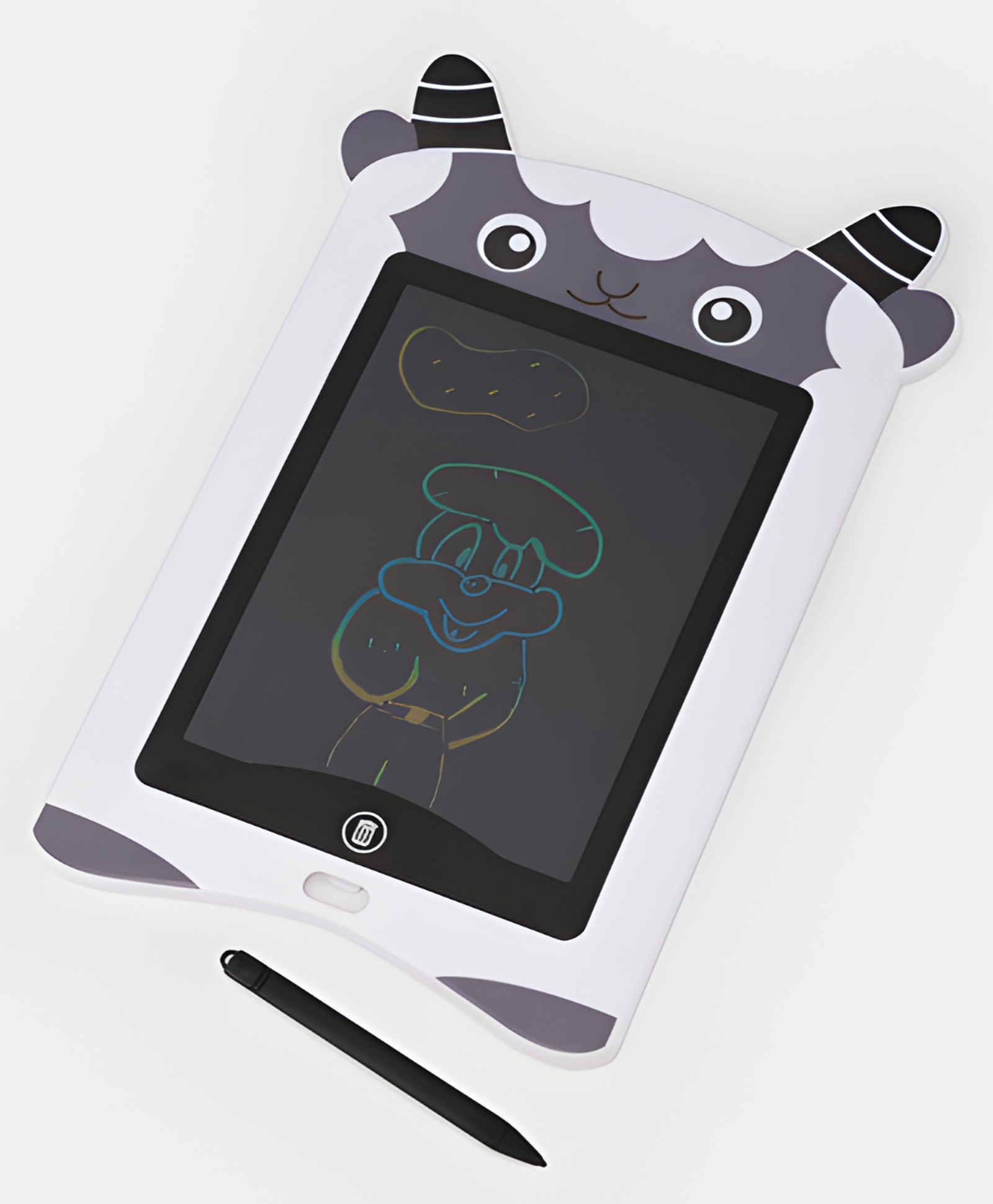 NEGOCIO LCD writing tablet Educational tablet game Kids Writing Tablet LCD 8.5 Inch Drawing Board- Pack of 1- Color May Vary-image-1