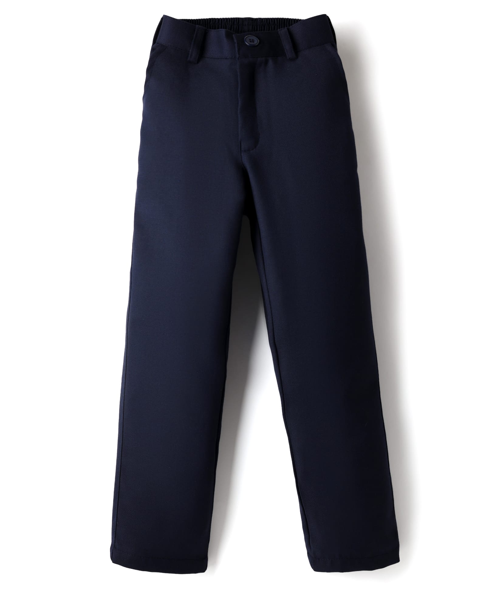kookie kids india Kookie Kids Woven Full Sleeves Solid Back Elasticated Pant With Pockets - Navy Blue-picture-21