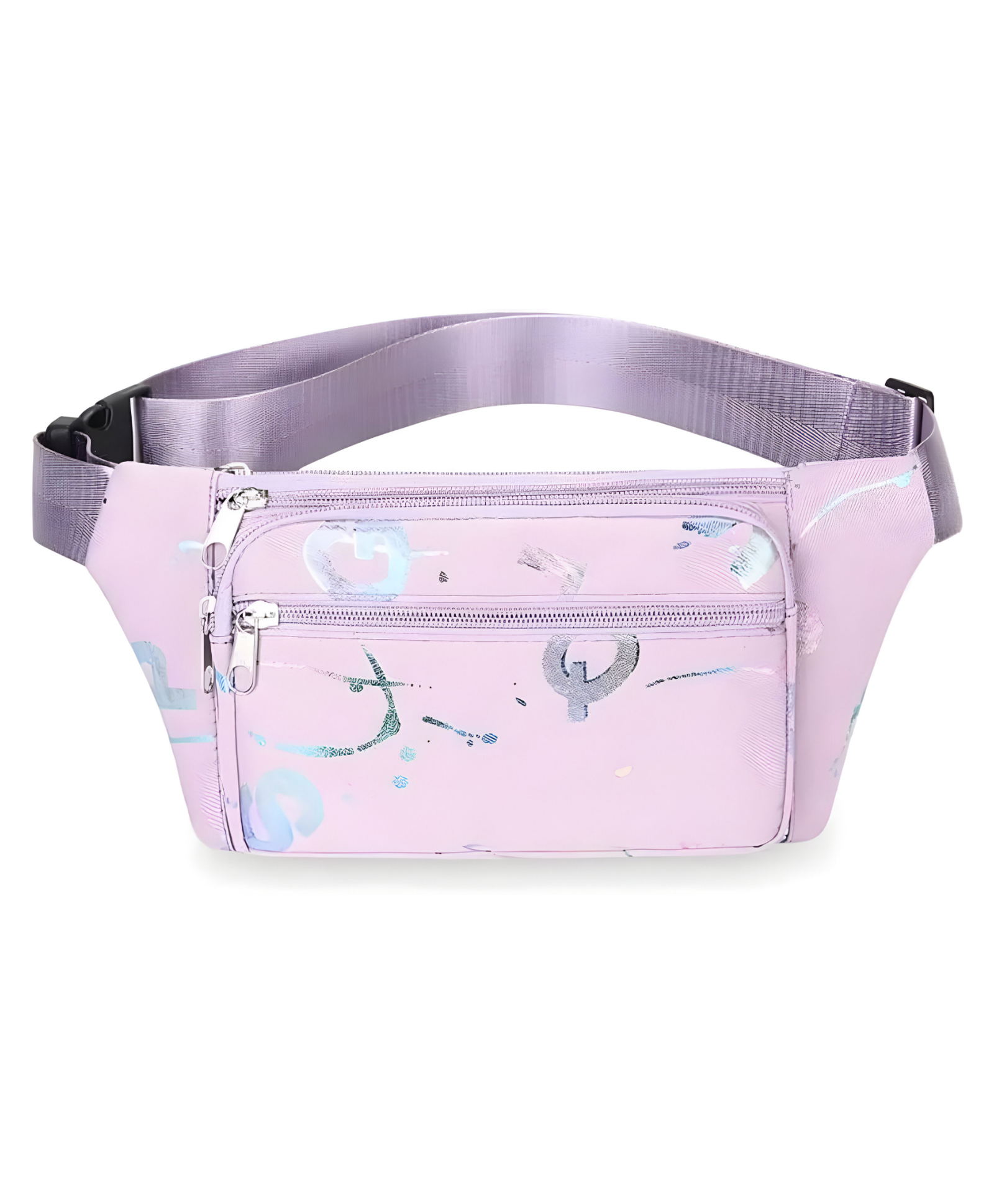 SCHOOLISH Travel Waist Bag for Boys and Girls, Money Belt Bag, Walking Waist Bag, Vacation Casual Waterproof Chest and Shoulder Bag- PACK OF 1- COLOR MAY VARY-picture-14