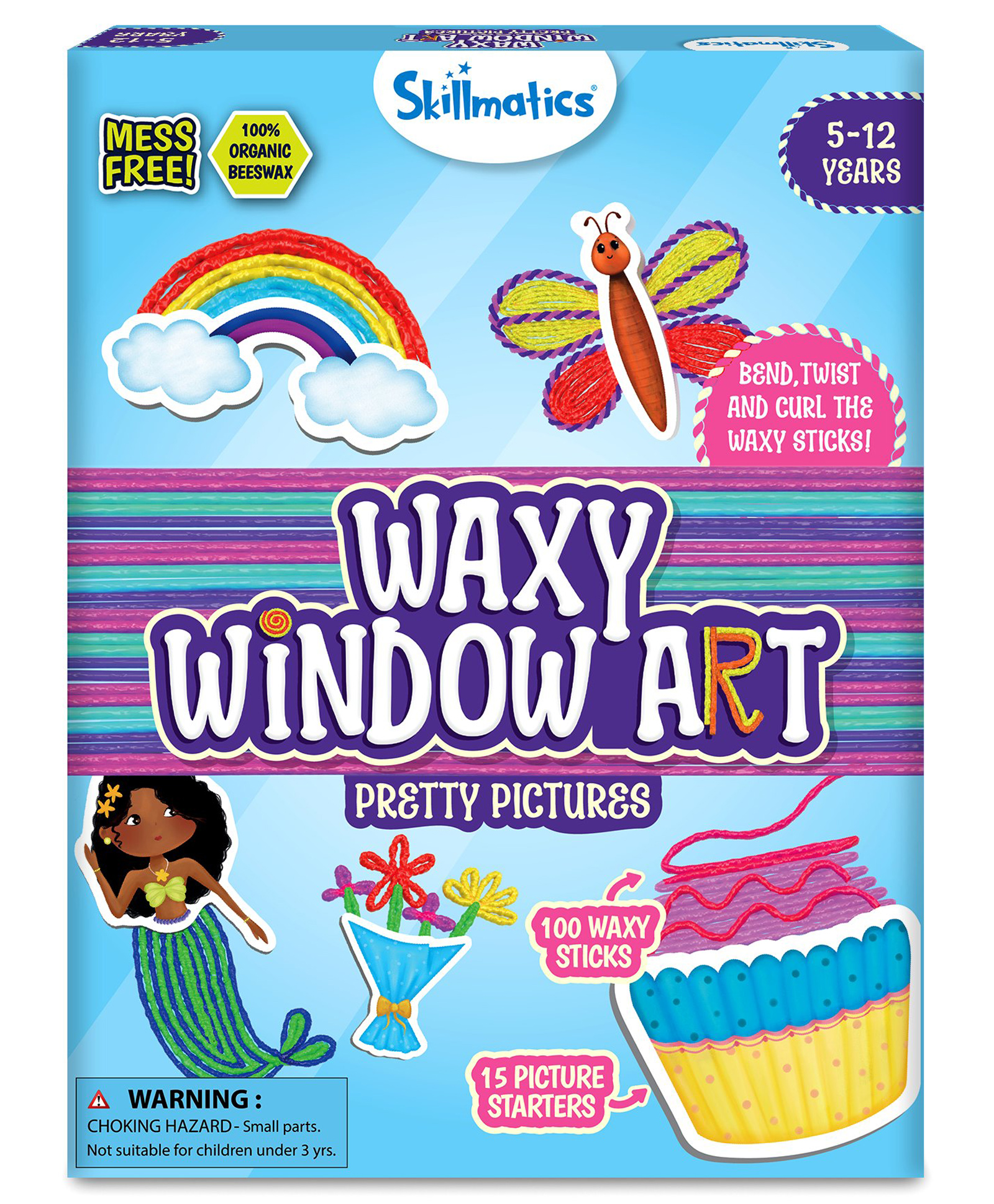 Skillmatics Art & Craft Activity - Waxy Window Art Pretty Pictures, Mess-Free Art for Kids, DIY Craft Kits, Creative Activity, Gifts for Girls & Boys Ages 5 to 12-picture-45