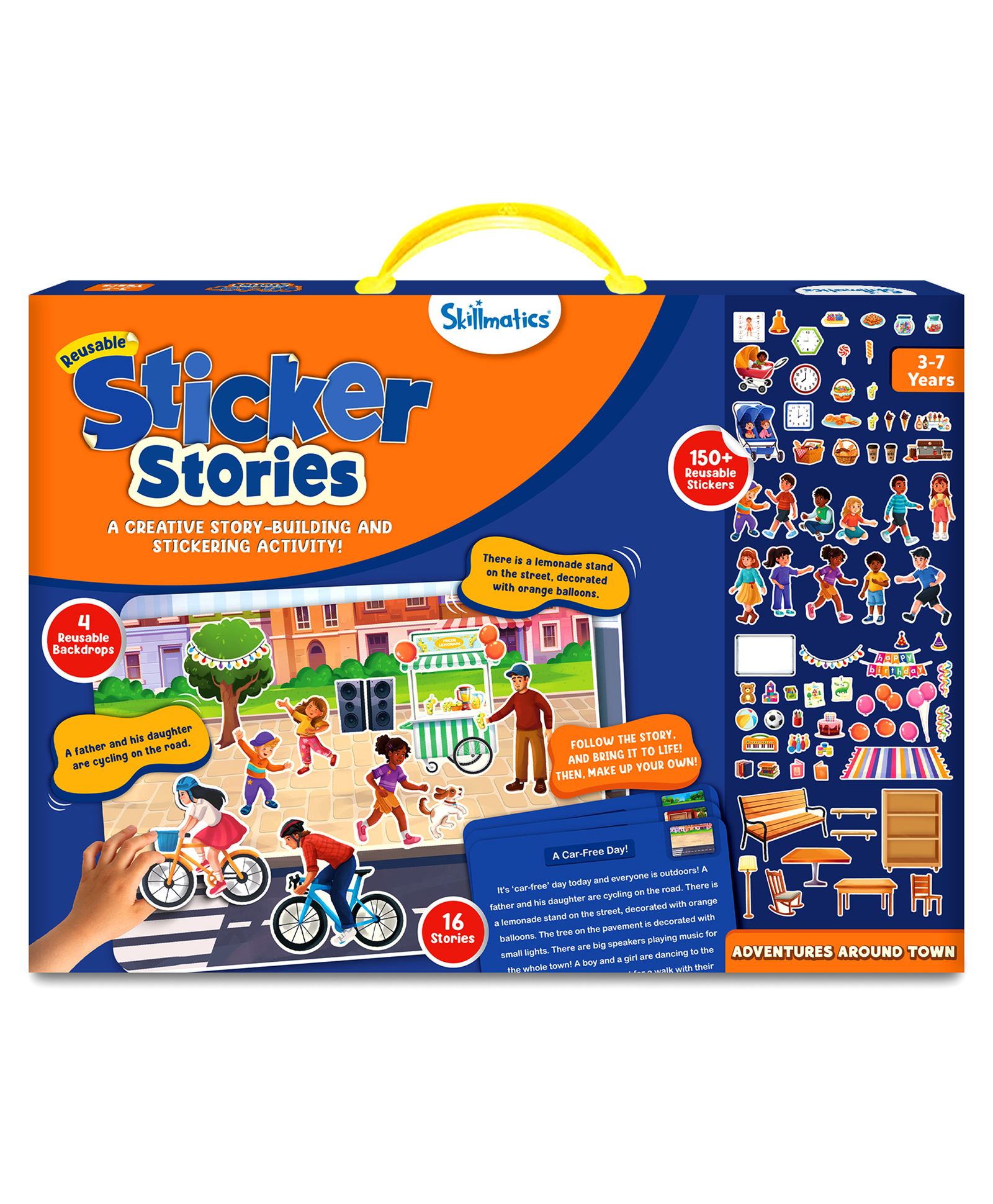 Skillmatics Art & Craft Activity - Sticker Stories, Reusable Sticker Art, DIY Craft Kits, Creative Storytelling Kit, Educational Toy, Gifts for Ages 3 to 7-picture-15
