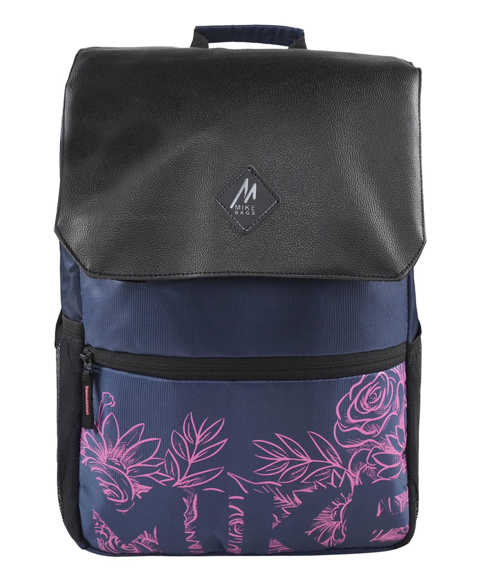 mike bags Mike Lunalite Backpack Navy Blue - Height 17 inches. Capacity 23L-picture-18