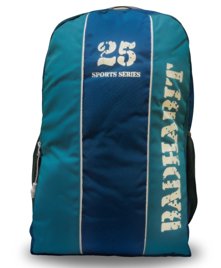 Bad Habit Velocity 25 Sports Backpack: Stylish Aqua & Blue Design with Durable Side Pockets and Padded Mesh Back - Height 17.7 Inches-image-46
