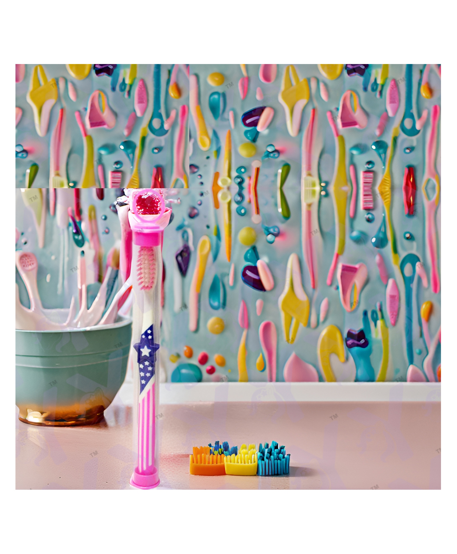 Yunicorn Max Star Toothbrush with Protective Lid Cover-Colour may vary-image-13