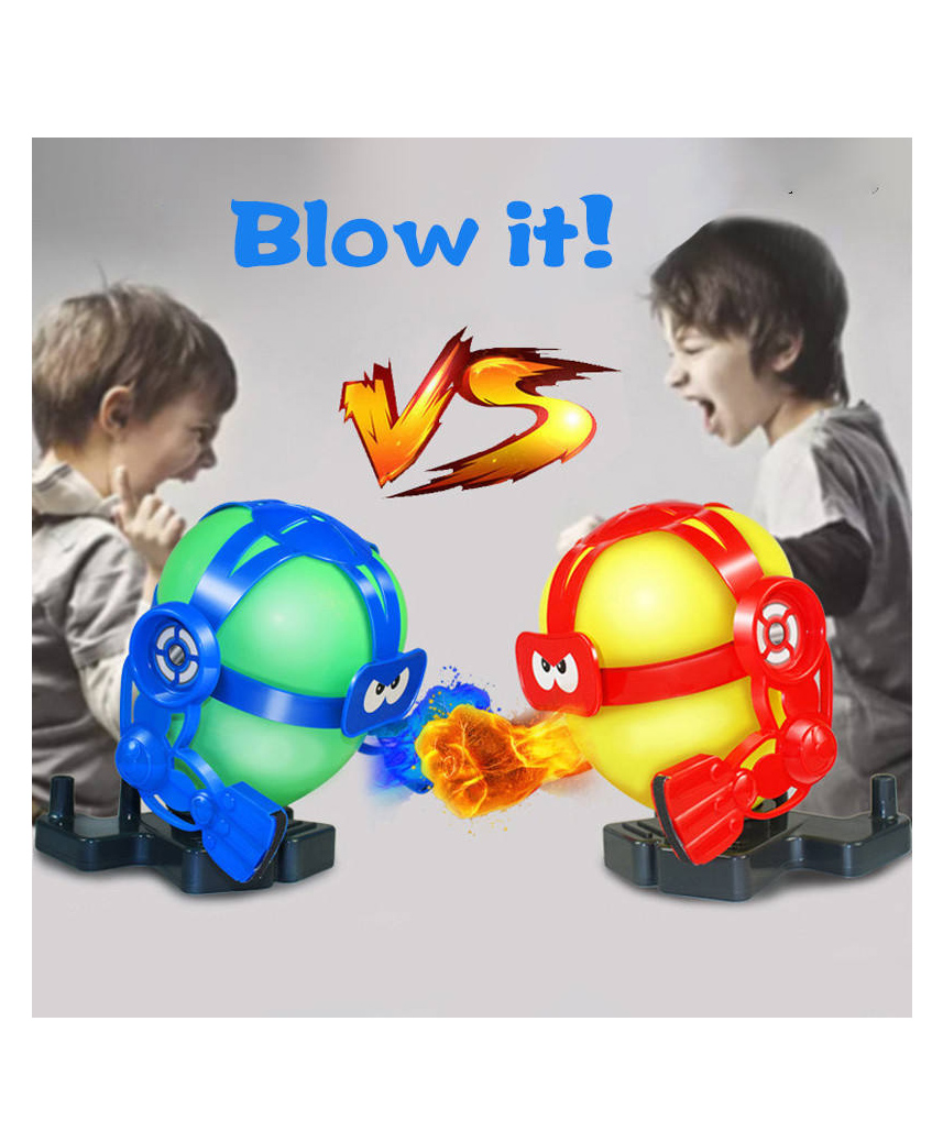 Azhari Baloon Man Ko Boxing Game 2 Player Game With 20 Baloons Toy for Kids Color May Vary-image-1