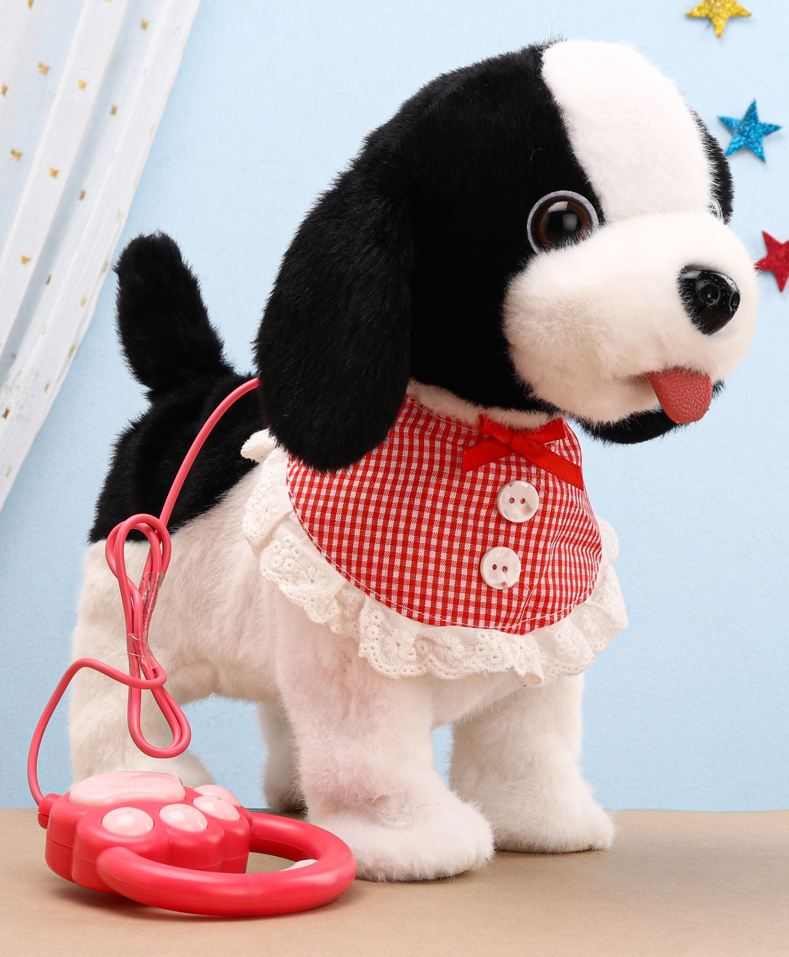 Toytales Duffy Dog Musical Plush Toy - White-picture-23
