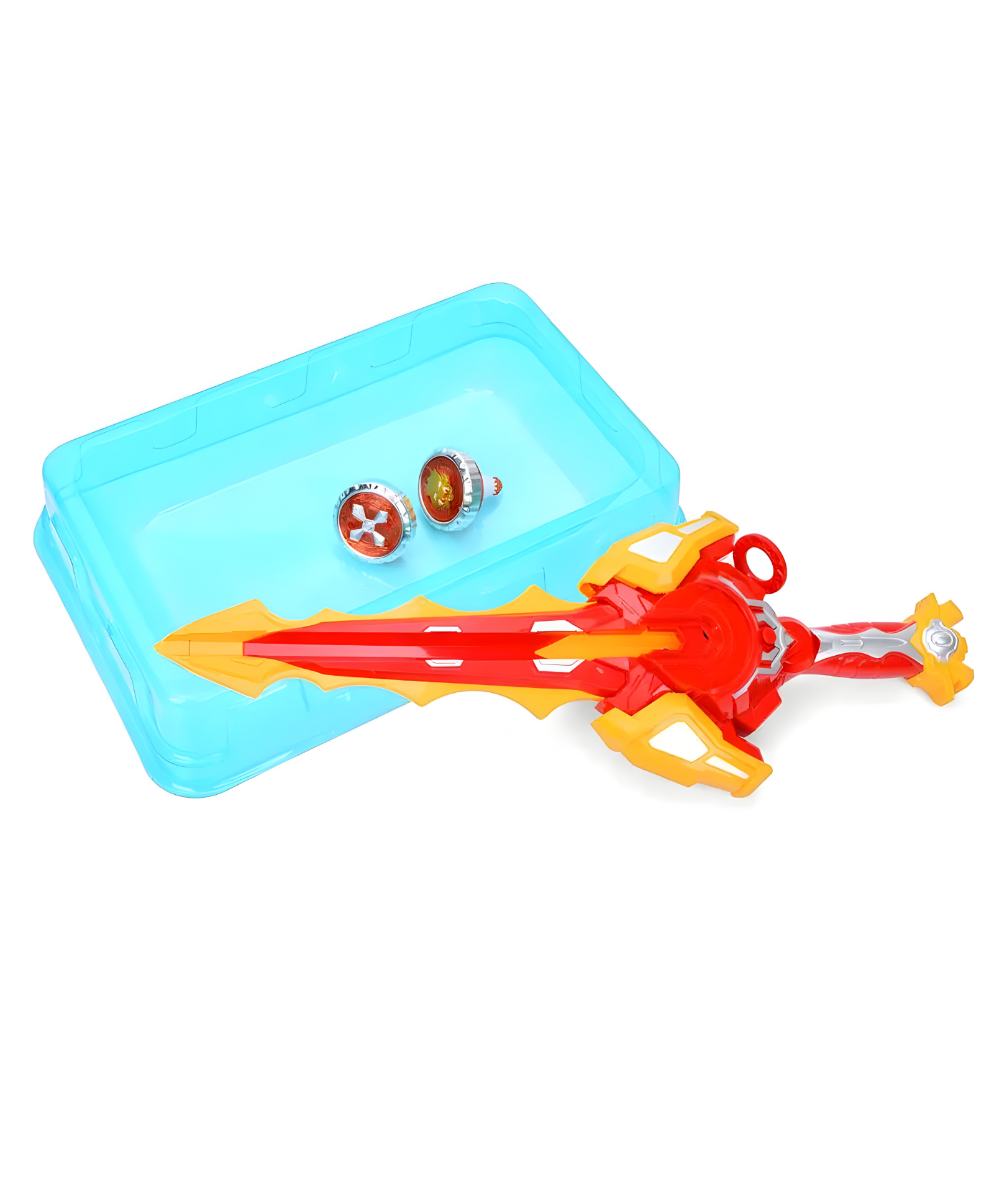NEGOCIO Battle Bruster Blade Top Strom Gyro Blowout Talwar Dazzling Deformation for kids- PACK OF 1- COLOR MAY VARY-image-38