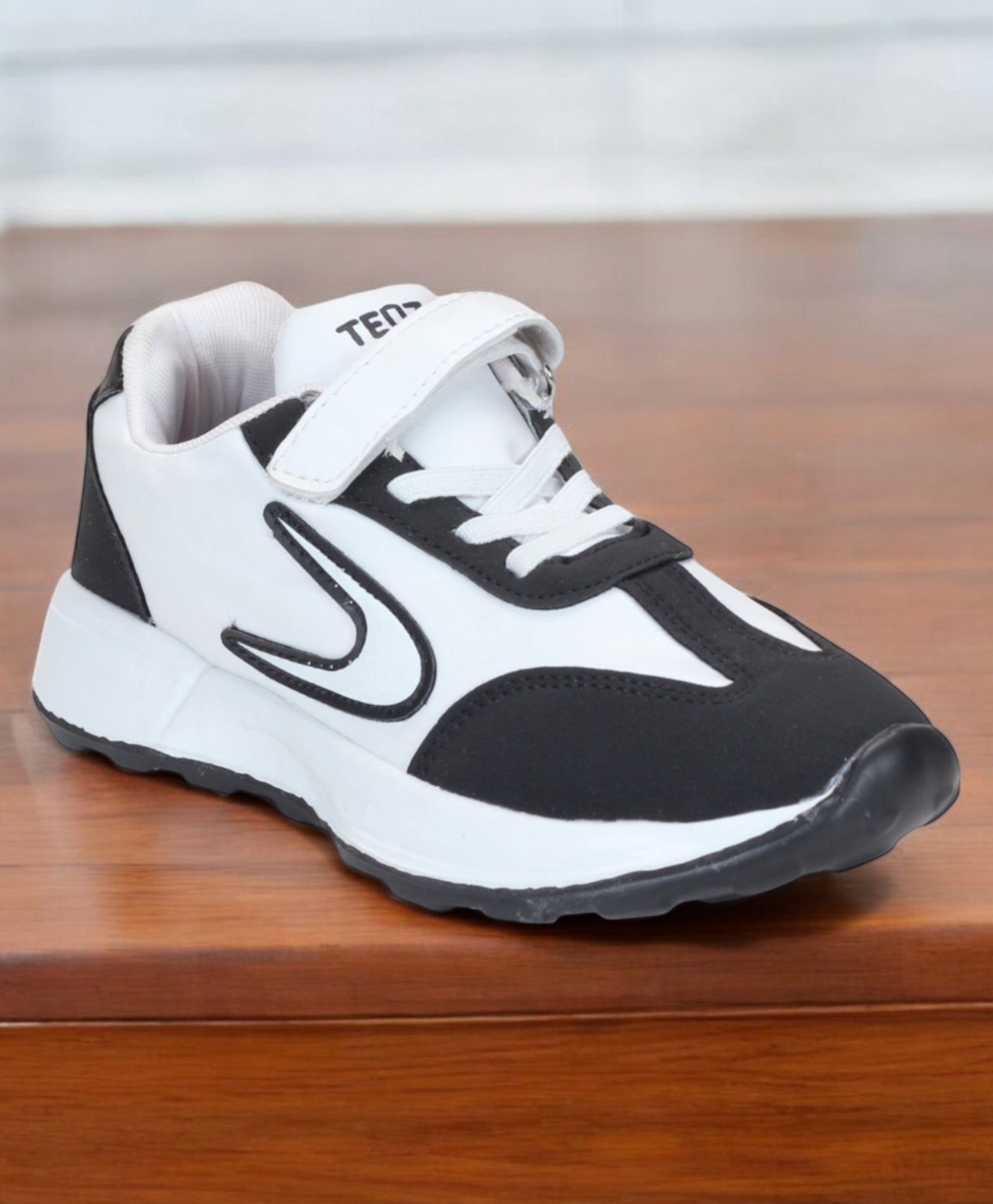 Lil Lollipop Colour Blocked Velcro Closure Shoes - Black-picture-12