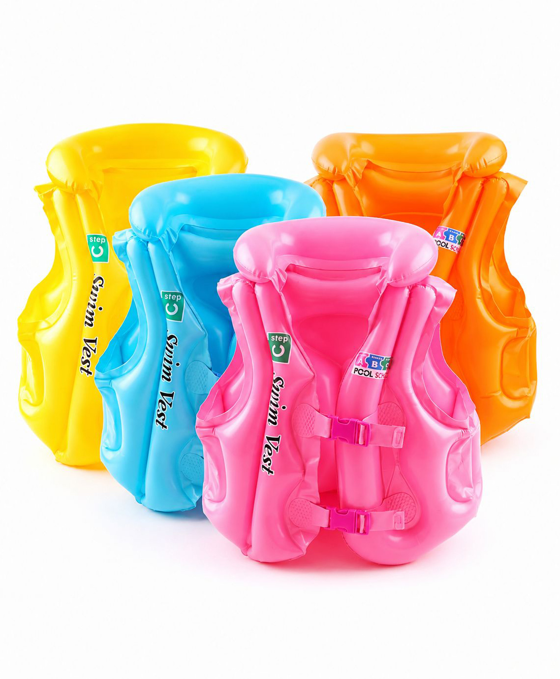 Sanjary Inflatable Swimming Jacket for kids ColorMay Vary-picture-10