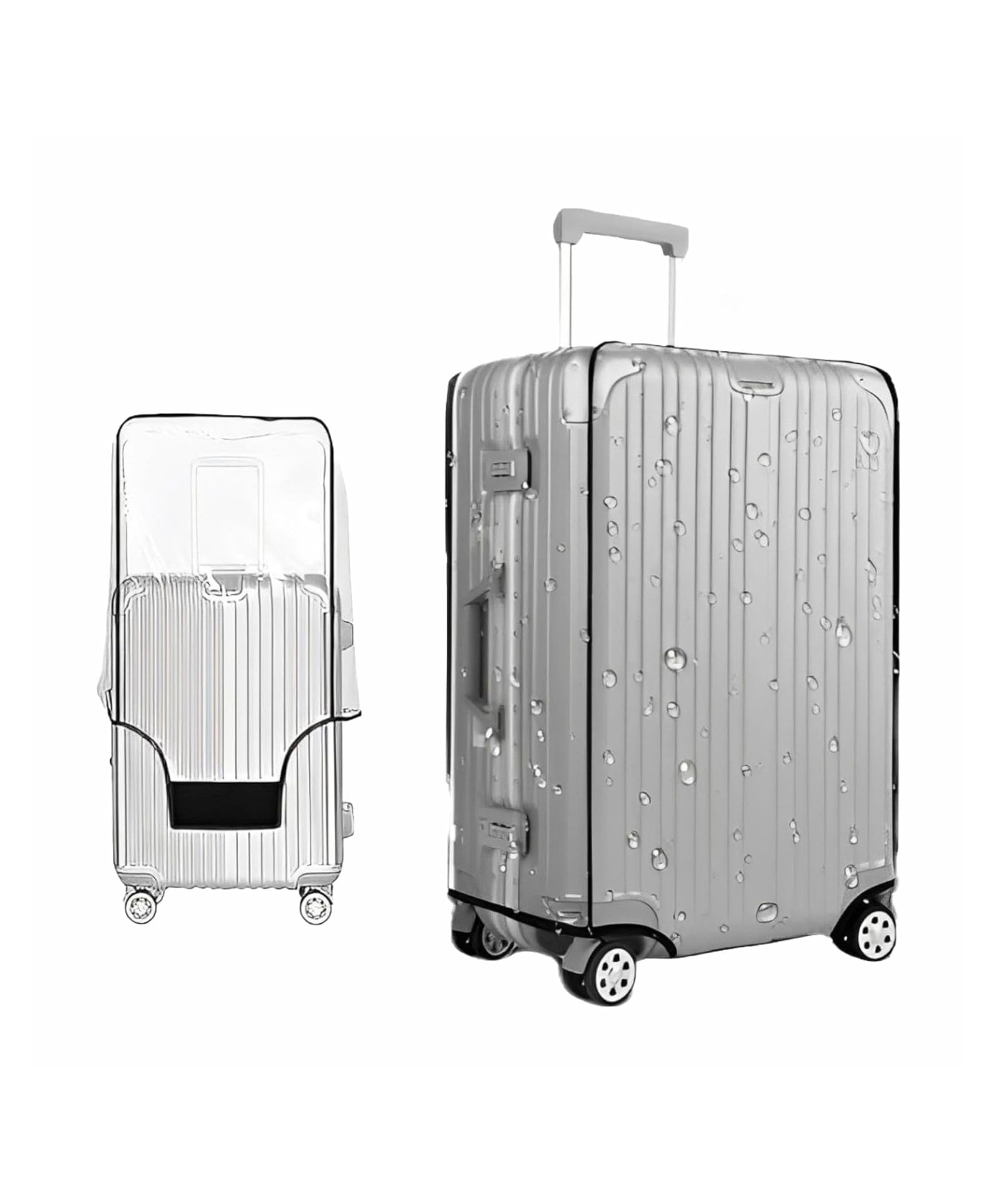 JD FRESH 1 Piece of 24 inch Waterproof Suitcase Bag Cover-image-4