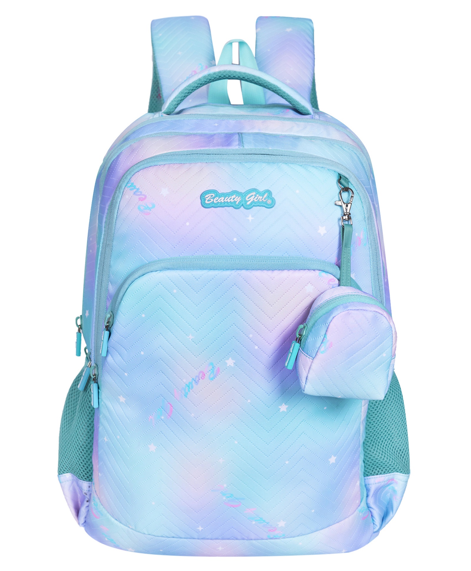 Beauty Girls Magicpack_1616|school Bag With Joypouch|large Size|tution Bag|college Backpack| Kids Bag|for Girls & Women Water Resistant Bag40l School Bag for Girls -Height 19 Inches-picture-10