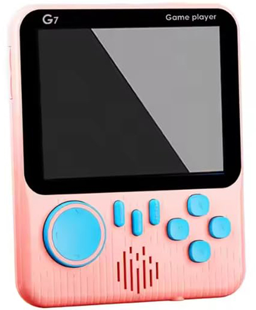 Urbane Chic G7 Handheld Video Game Console, Retro Mini Game with 666 Classic Retro Game Compatible for Kids-Multicolor(color may vary)-picture-46