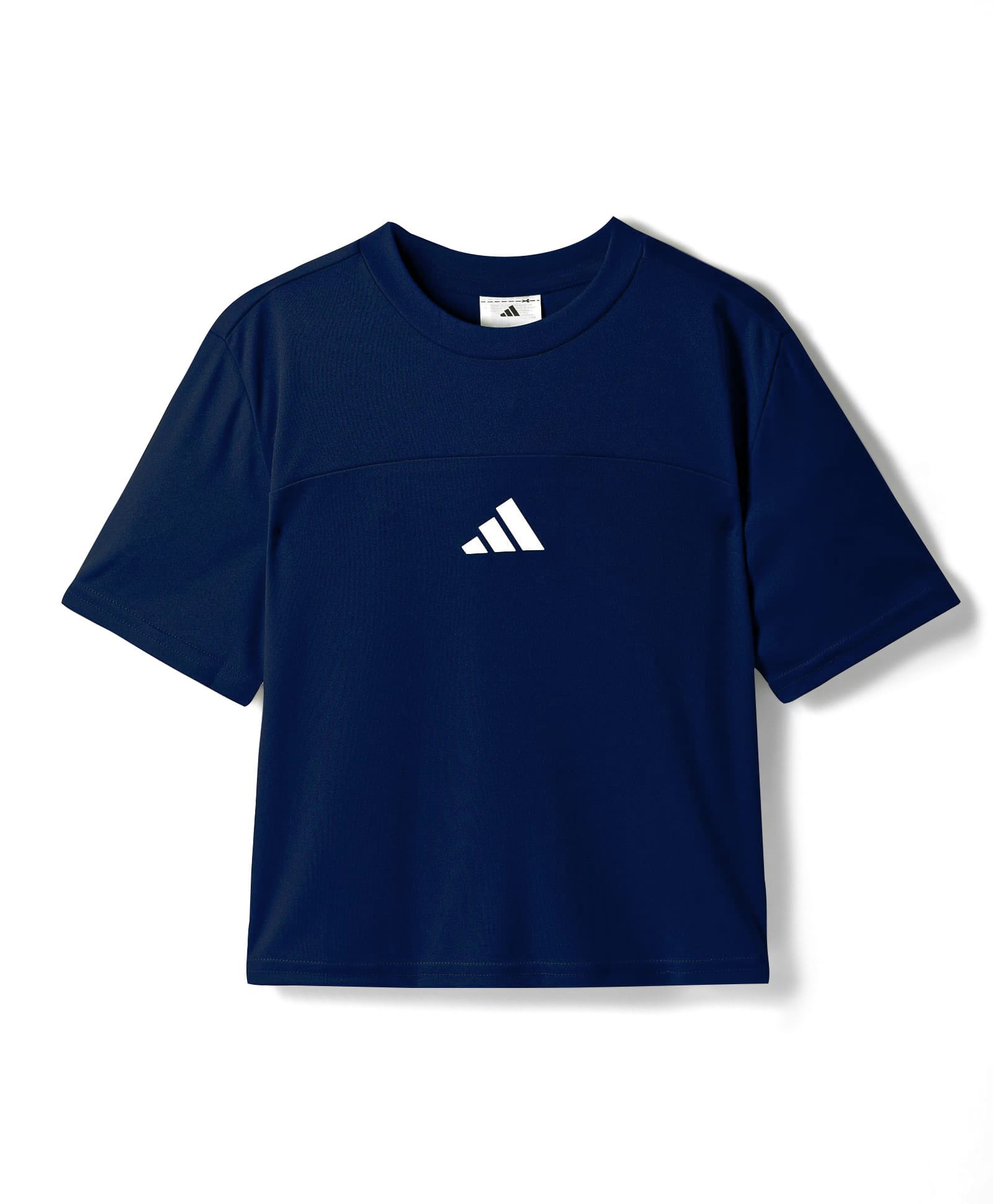 ADIDAS KIDS Half Sleeves Solid Colour T-Shirt - Navy Blue-picture-12