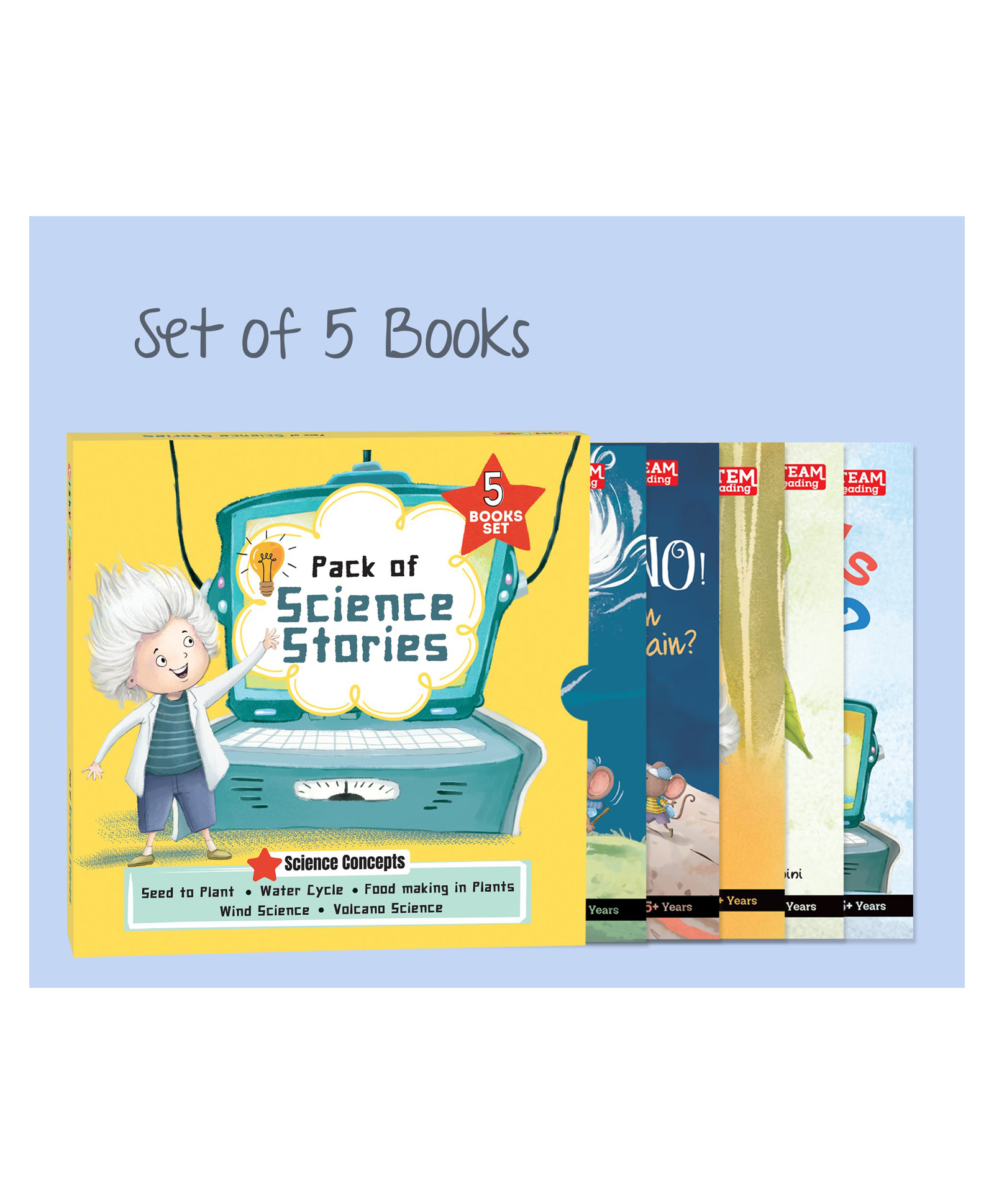 Vishv Books Pack of Science Stories (5 Books Set)-English-picture-29