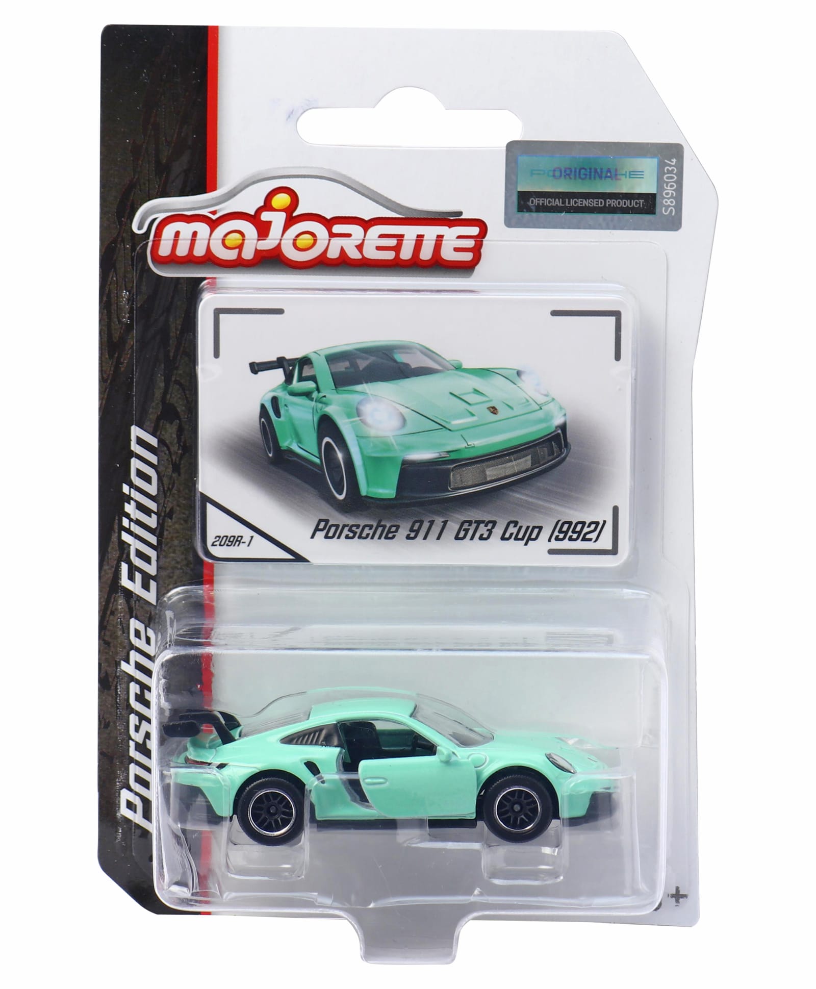 Majorette 1:64 scale Porsche 911 GT3 Cup Edition Free Wheel Die Cast Car - Green-image-12