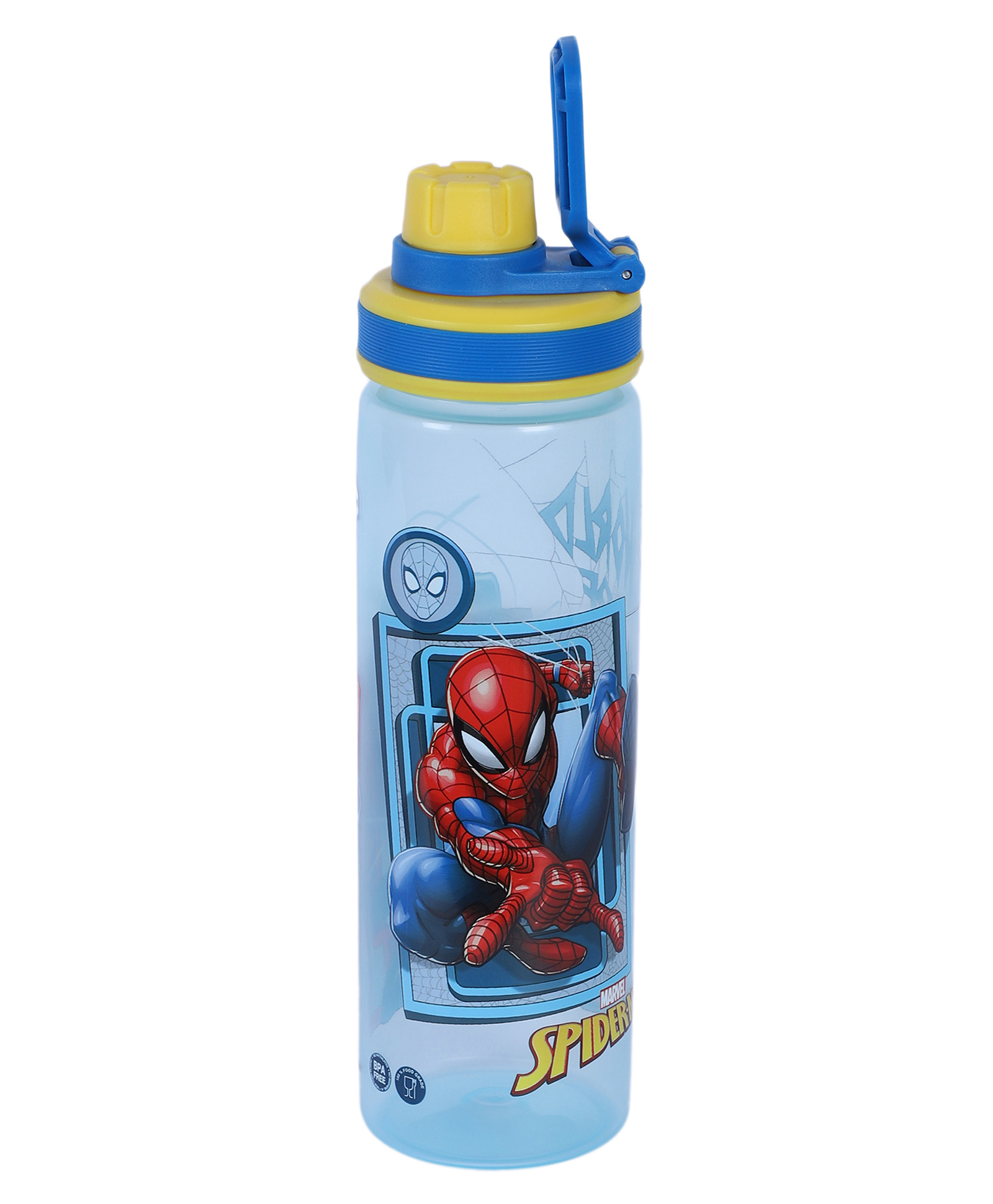 Gluman Pitorro Water Bottle With Spider Man Print Light Blue - 650 ml-picture-40