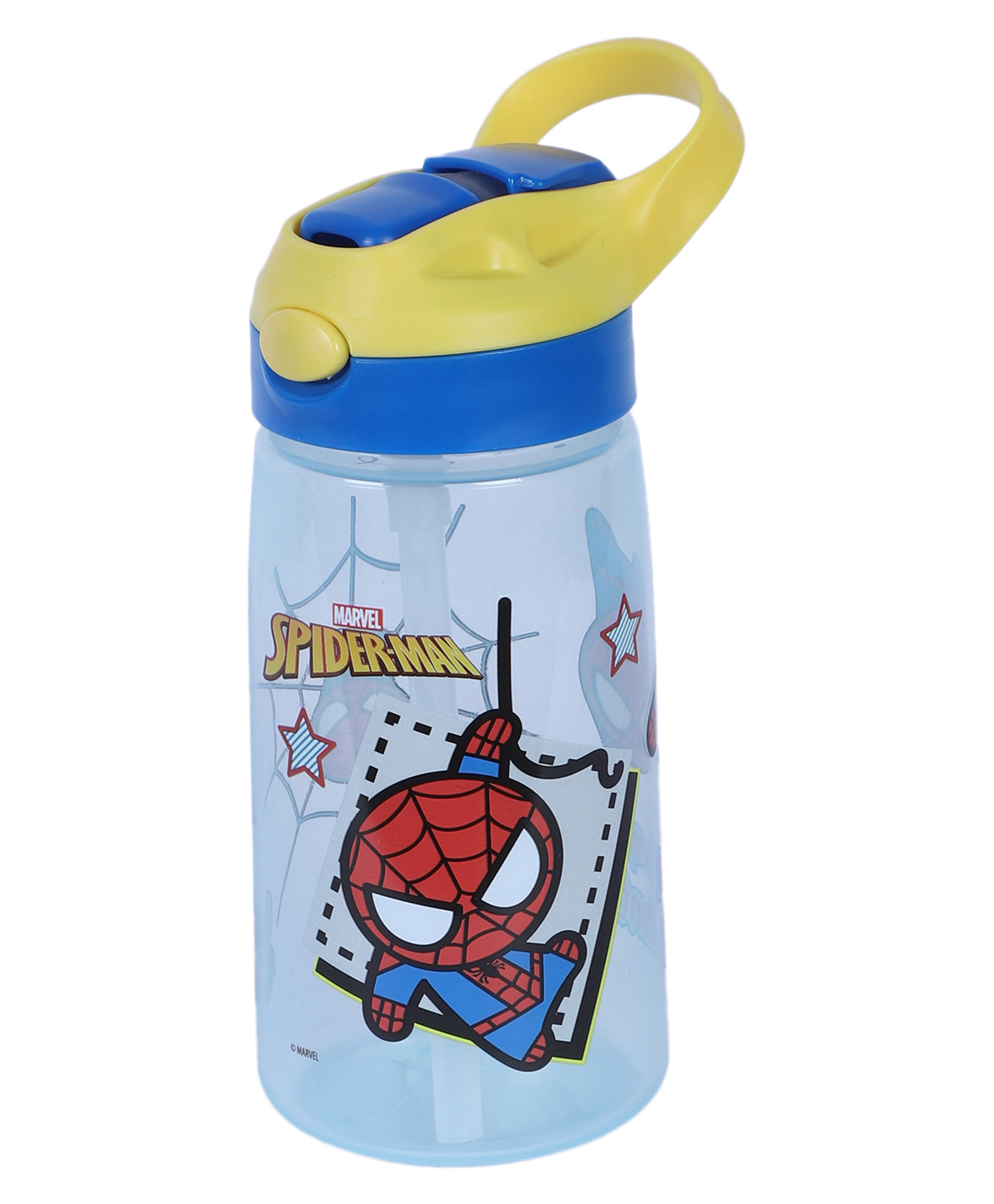 Gluman Sorbo Sipper Bottle With Spider man Print Light Blue - 550 ml-image-20
