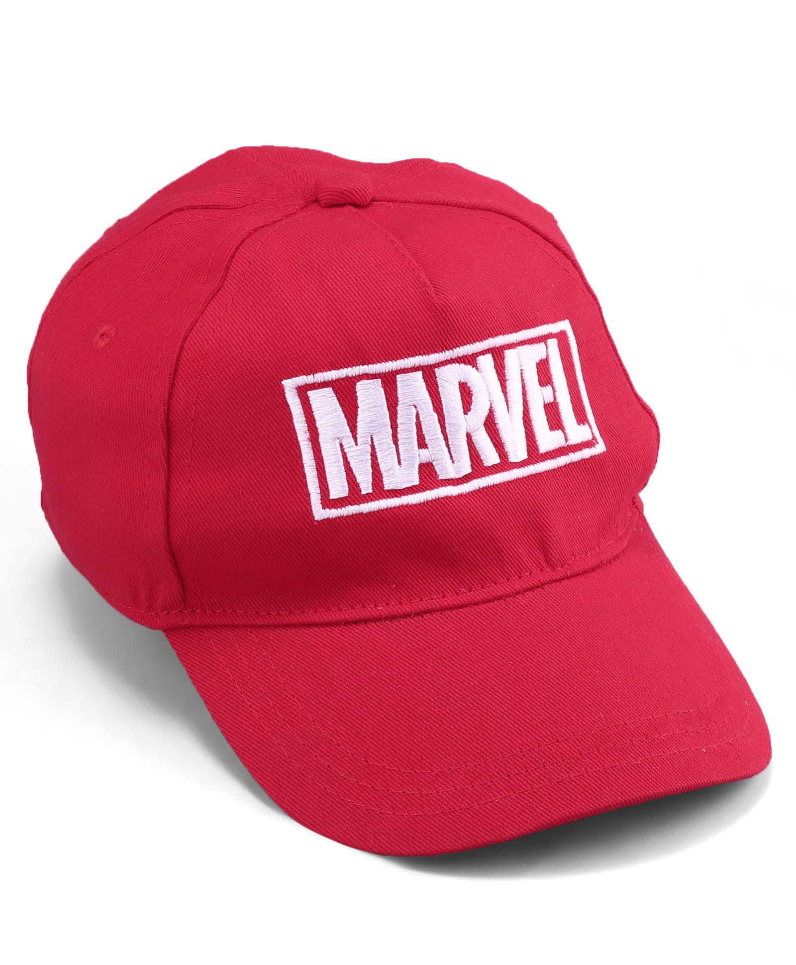 Pine Kids Marvel Summer Cap with Avengers Graphics & Embroidery Detailing Red - Diameter 16.5 cm
