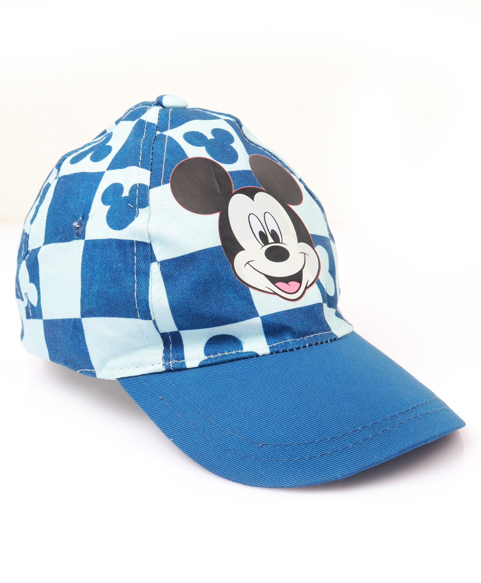 babyhug disney Babyoye Disney 100% Cotton Summer Cap With Mickey Mouse Family Graphics Light Blue - Circumference 54 cm-picture-32