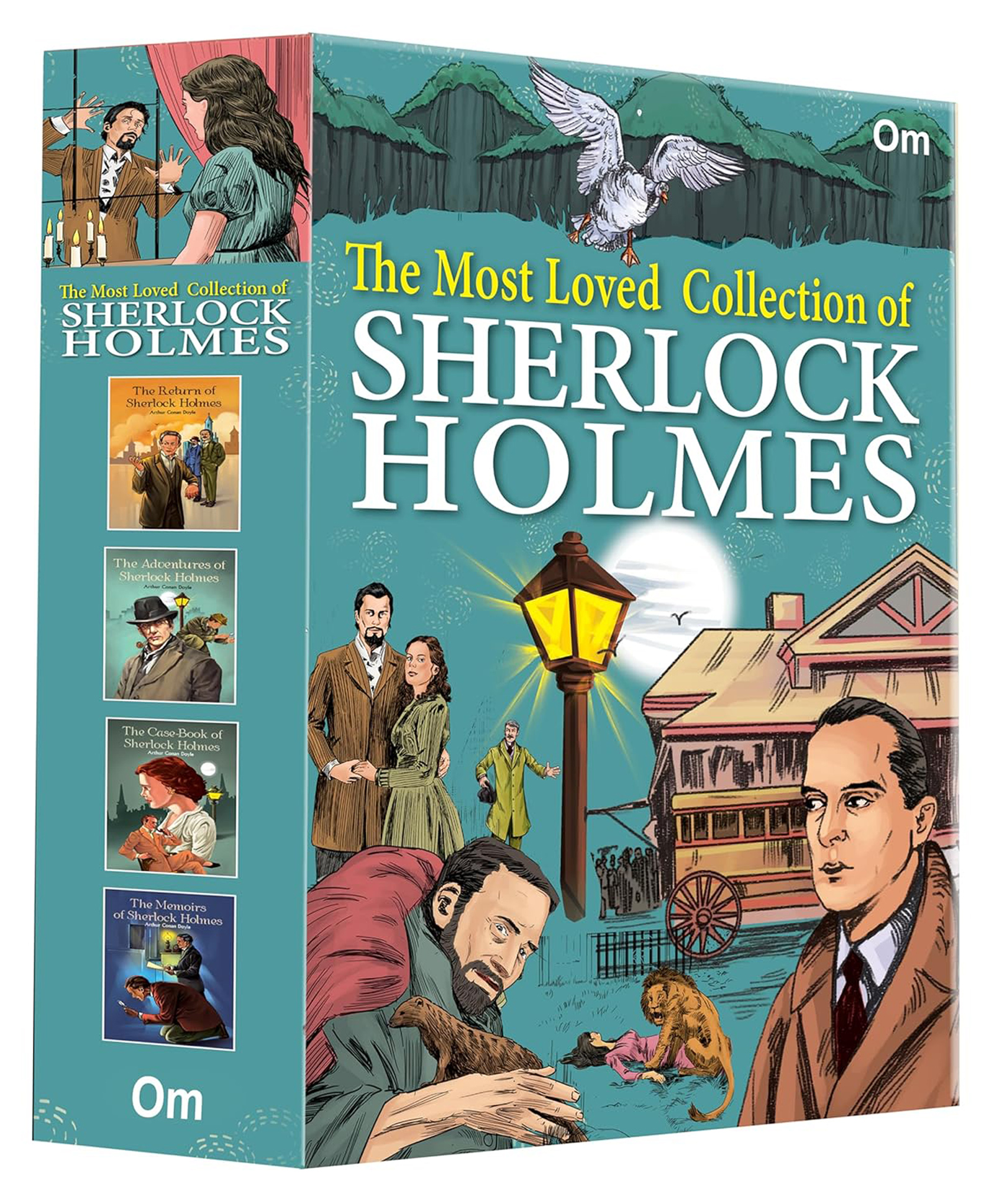 The Most Loved Collection of Sherlock Holmes - Box Set of 4 Classic Books | Unravel Mysteries with the Return | Adventures | Casebook | Memoirs | Sherlock Holmes Classics by Arthur Conan Doyle [Paperback] Arthur Conan Doyle-image-19