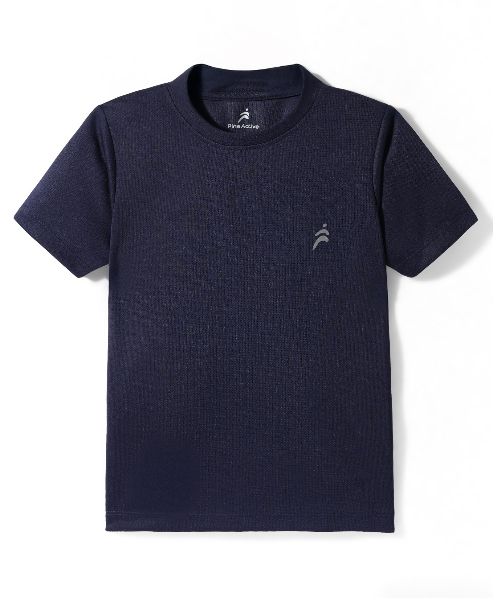 Pine Active Half Sleeves Solid Colour T-Shirt - Navy Blue-picture-14