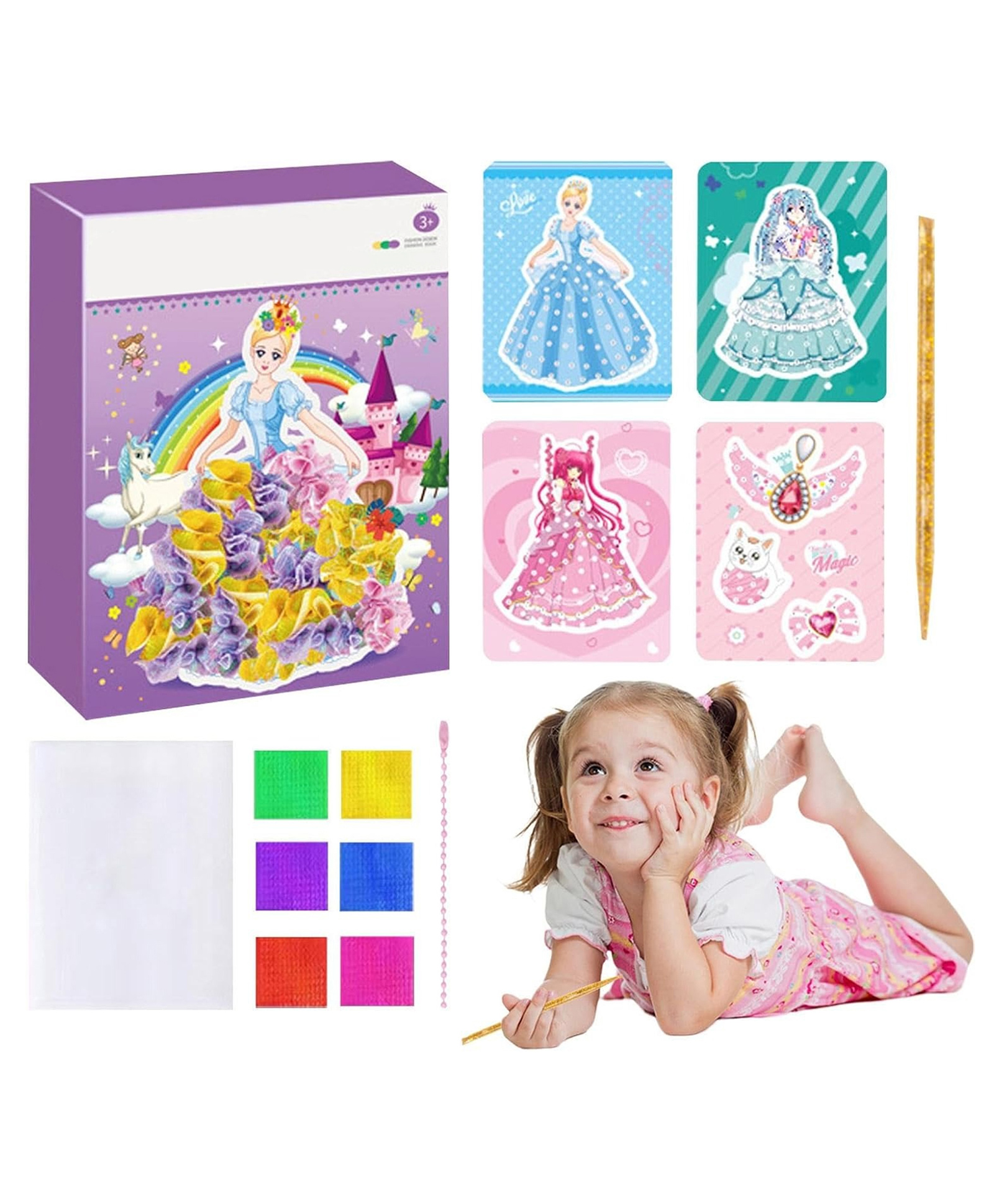 Kidology Princess Dress-Up DIY Craft Kit-image-34