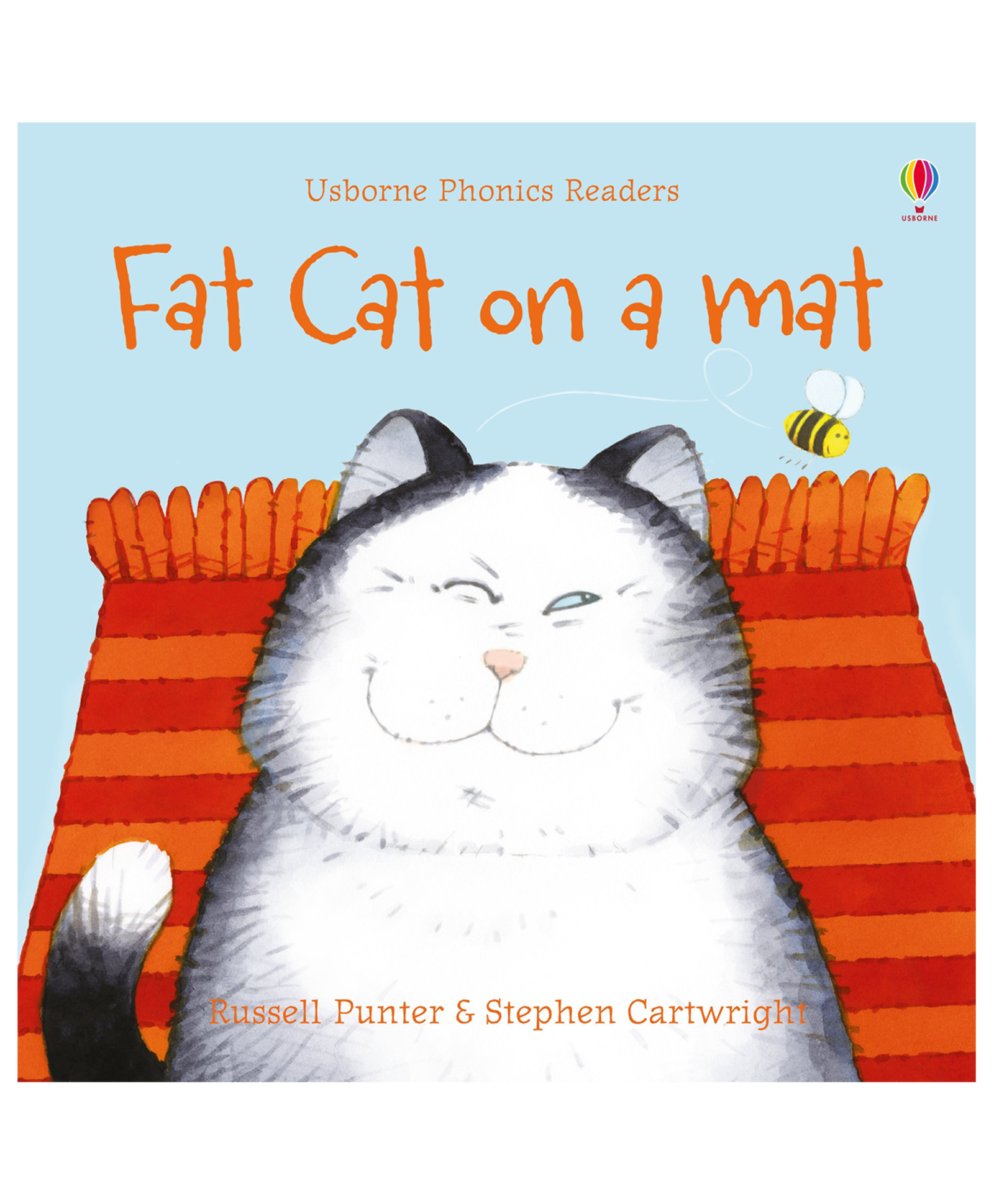 usborne Fat cat on a mat - English-picture-19