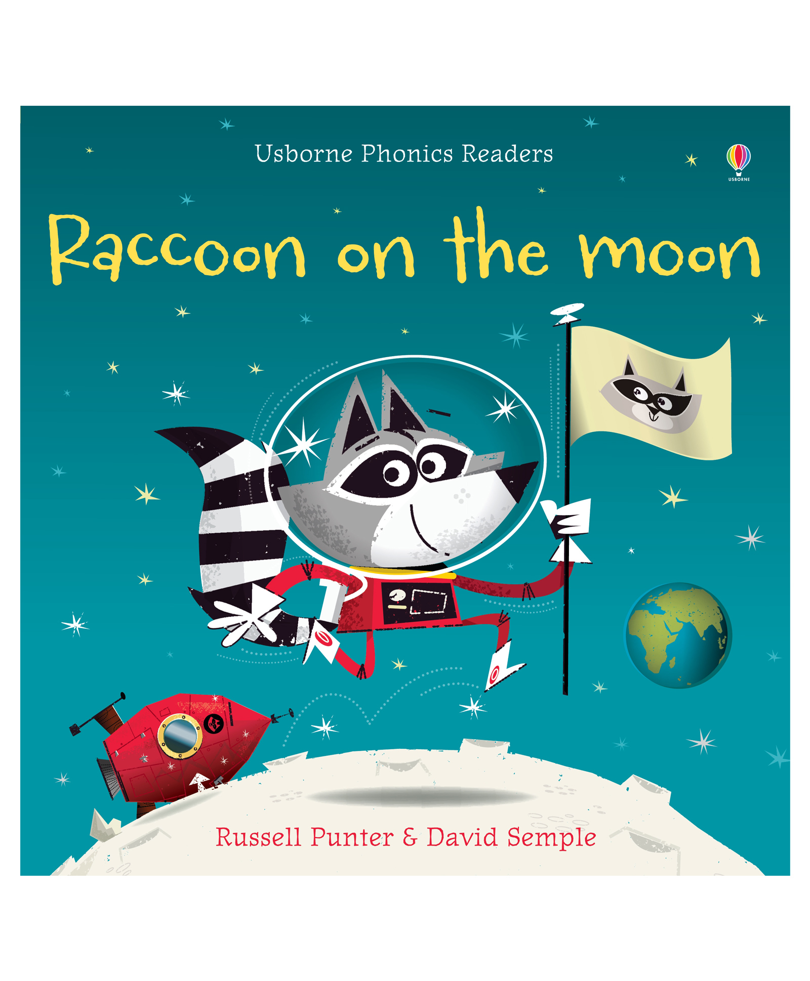 usborne Raccoon on the Moon - English-picture-11