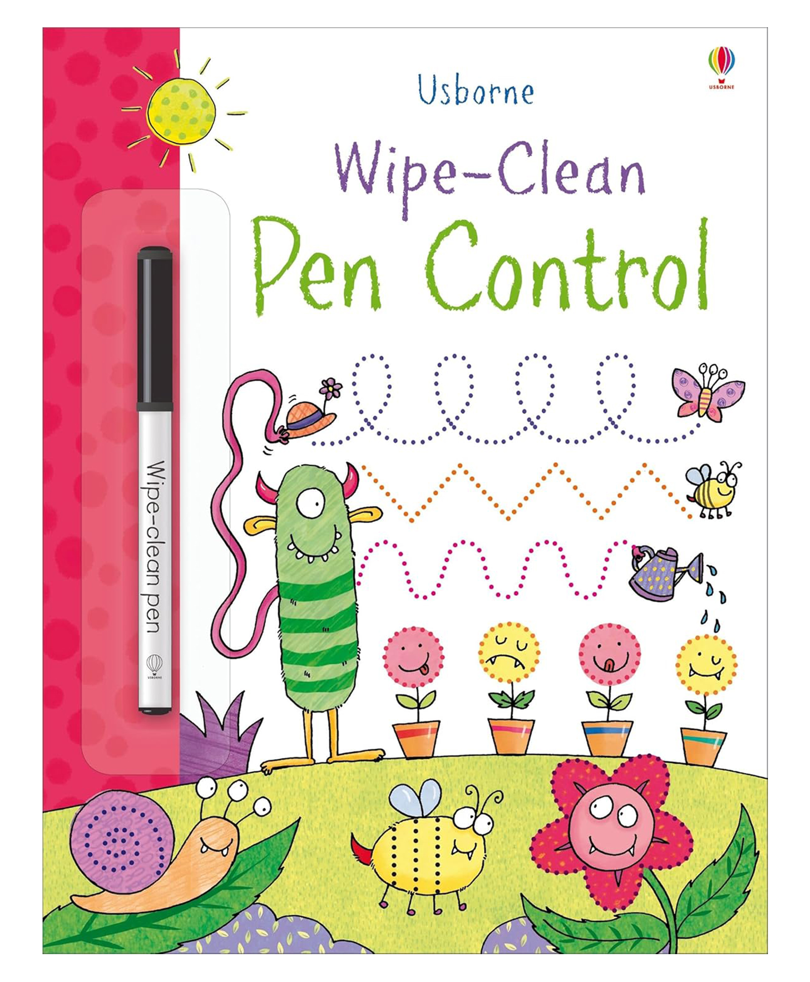 Usborne Wipe-clean Pen Control book by Hannah Wood-English.-image-45