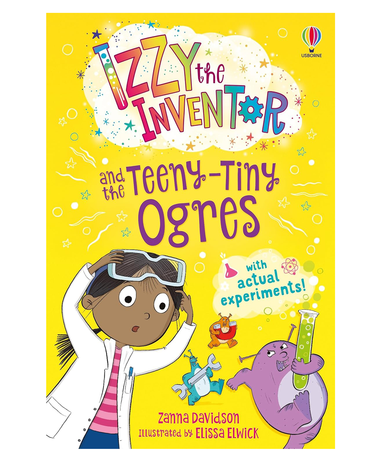 Usborne "Izzy the Inventor and the Teeny Tiny Ogres" book by Zanna Davidson-English.-image-43