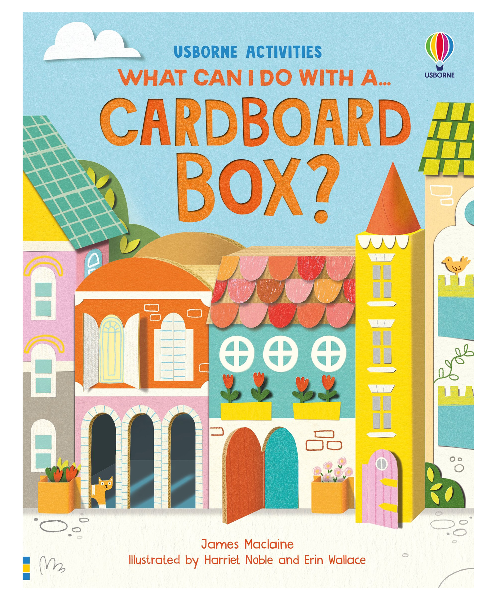 Usborne What Can I Do with a Cardboard Box - English-picture-8