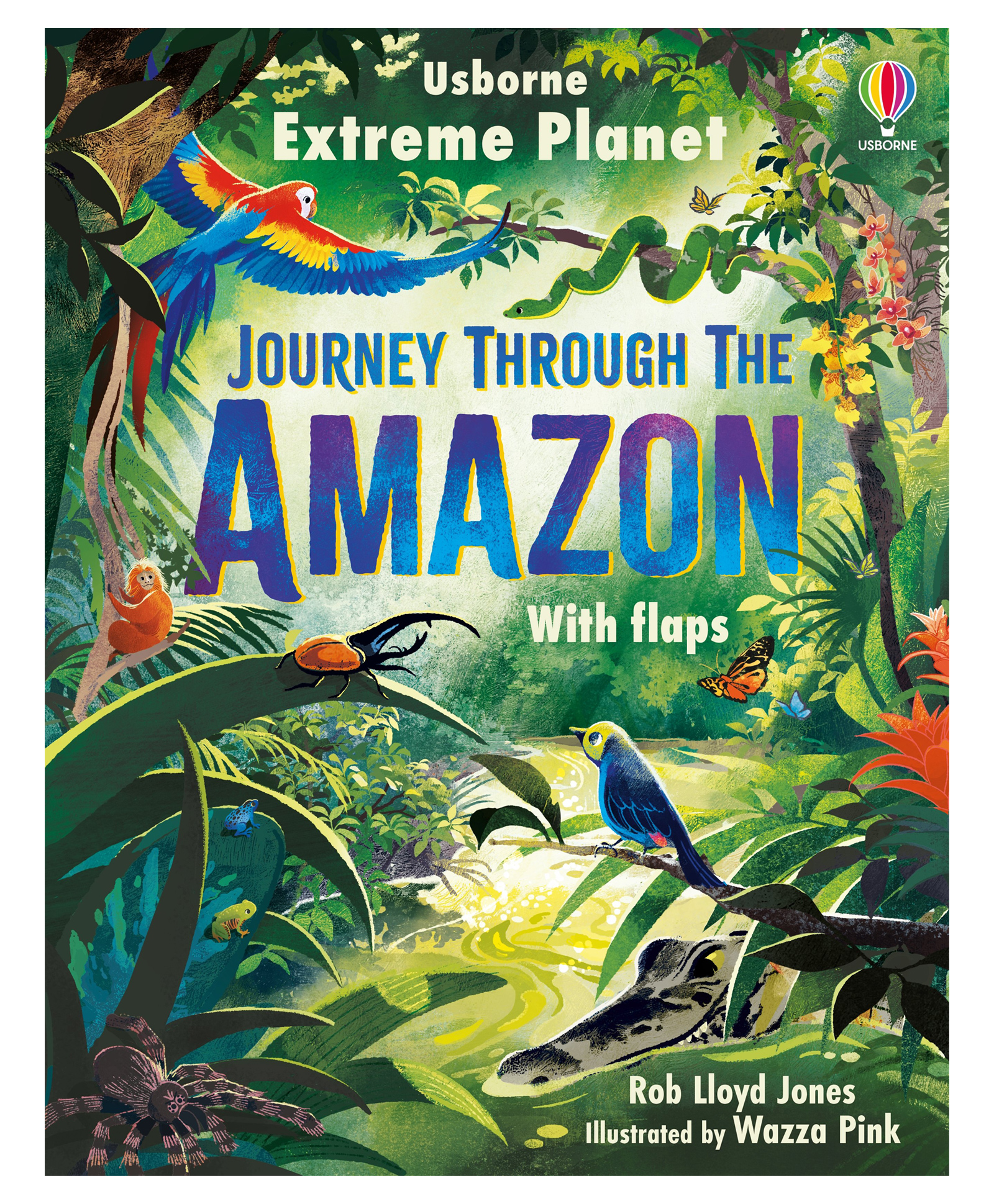 Usborne Extreme Planet: Journey through the Amazon - English-image-10