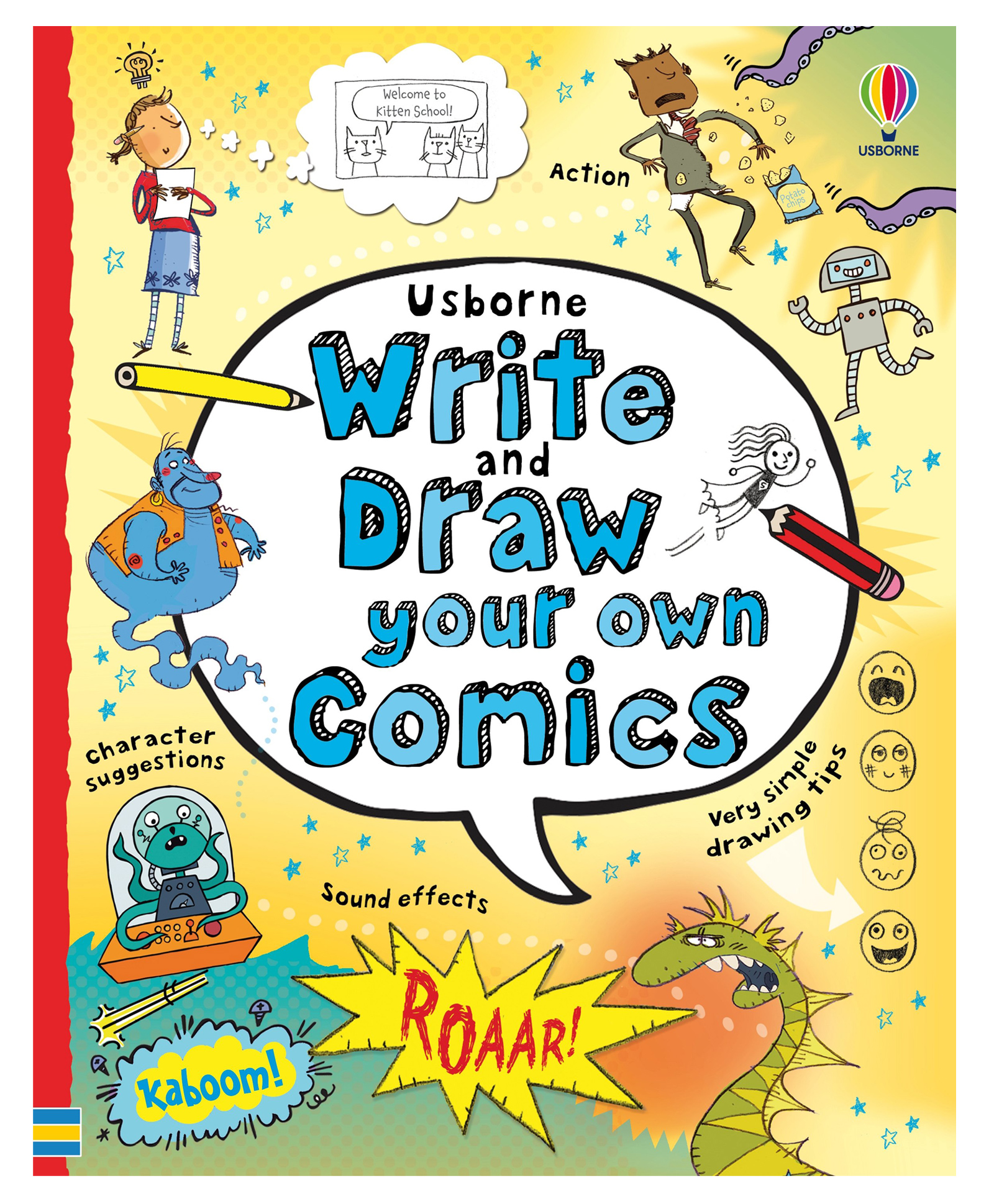 Usborne Write & Draw Your Own Comics - English-image-25