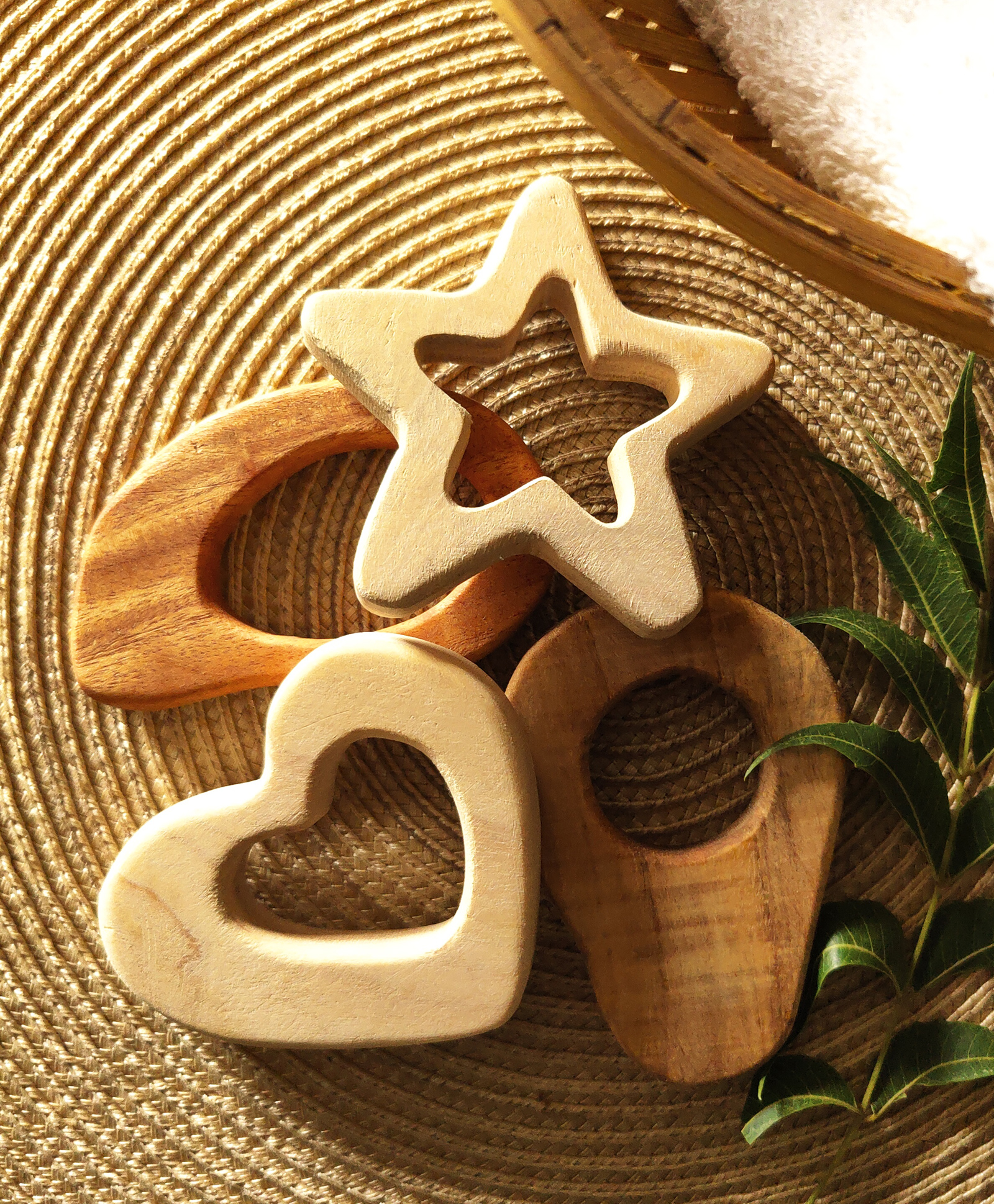 Jim N Jam Neem wood Teether-image-45