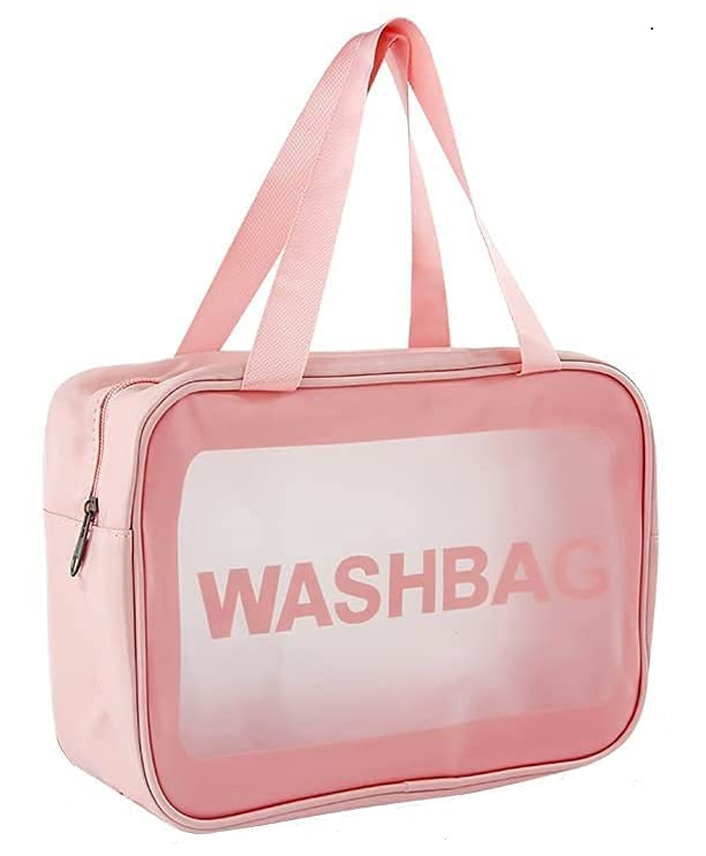 INPOUT Clear Pouch Waterproof Toiletry Storage Kit (large)(Color may vary)-picture-22