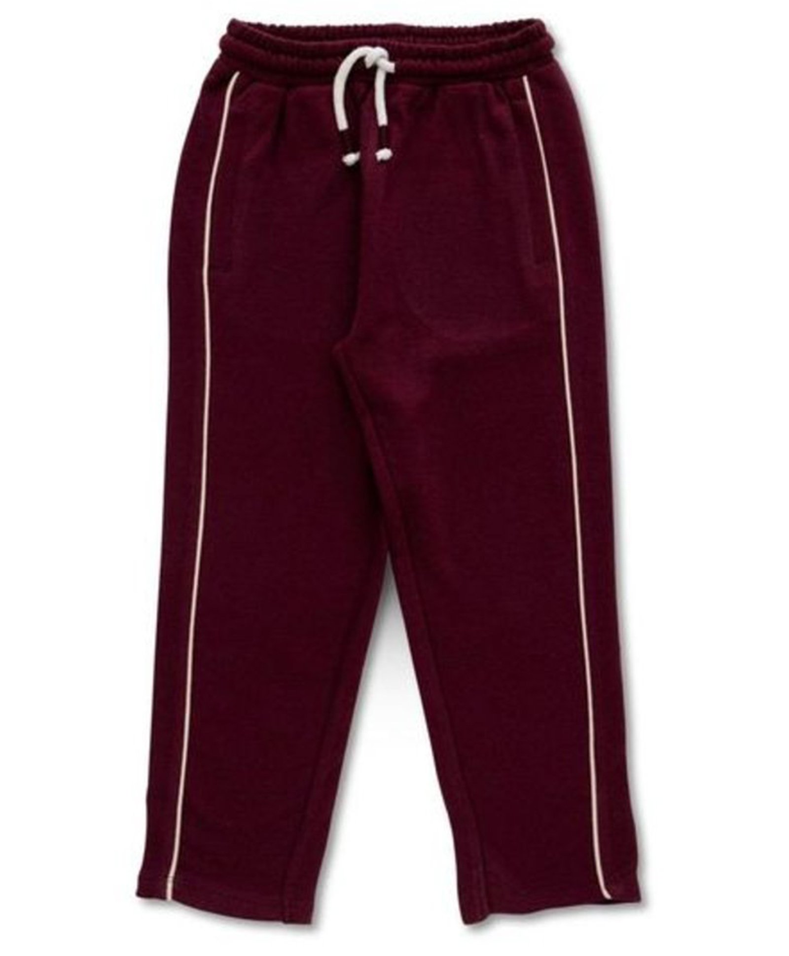 JusCubs Cotton Side Taped Track Pants - Maroon-image-27