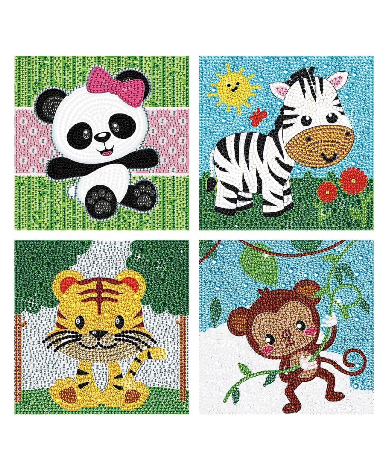 ARCADE TOYS DIY Diamond Painting Sticker Kit for Kids - Colour may vary-picture-21