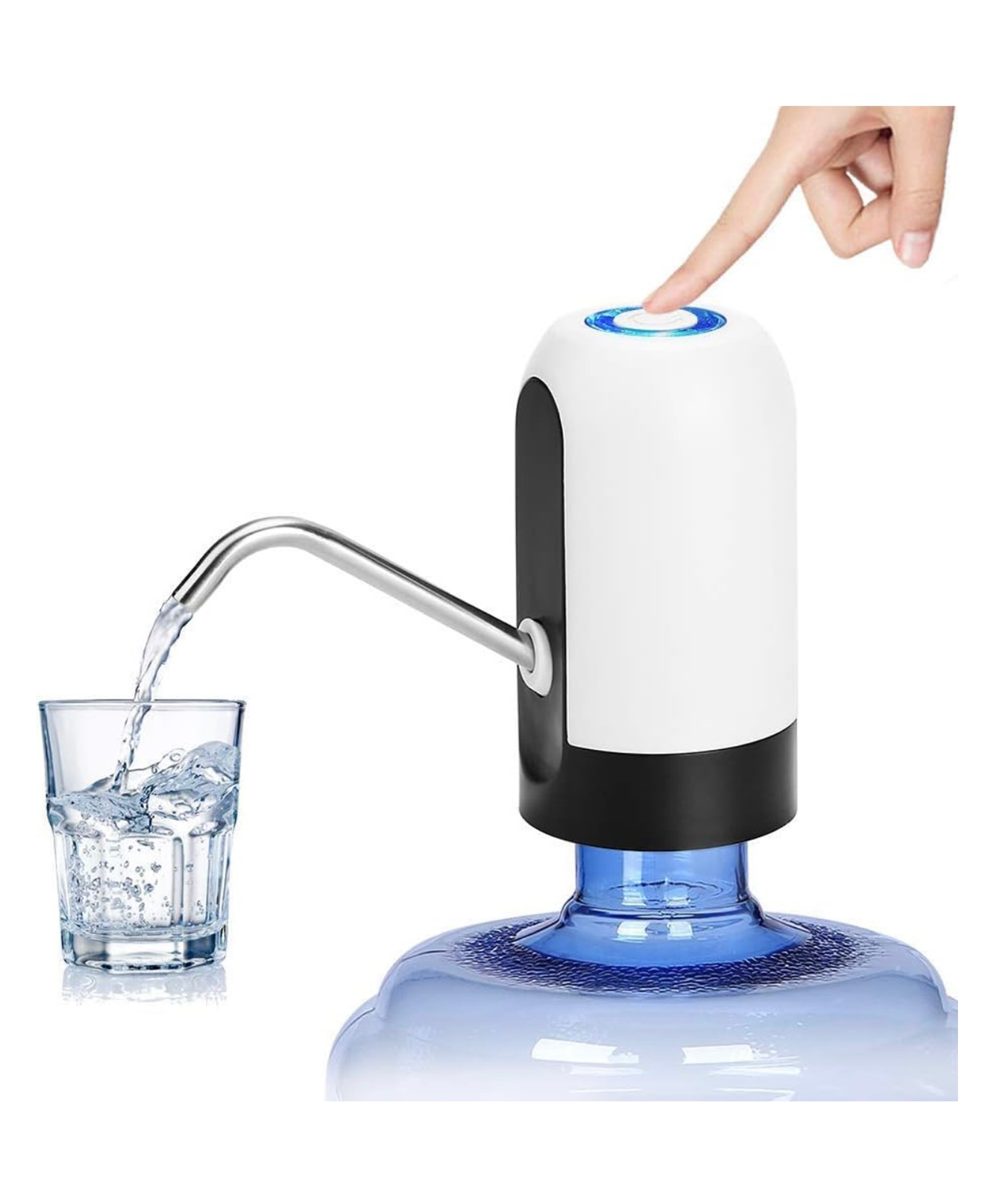 ARCADE TOYS Automatic Wireless Portable Mini Rechargeable Water Bottle Can Dispenser Pump (Colour May Vary)-picture-11